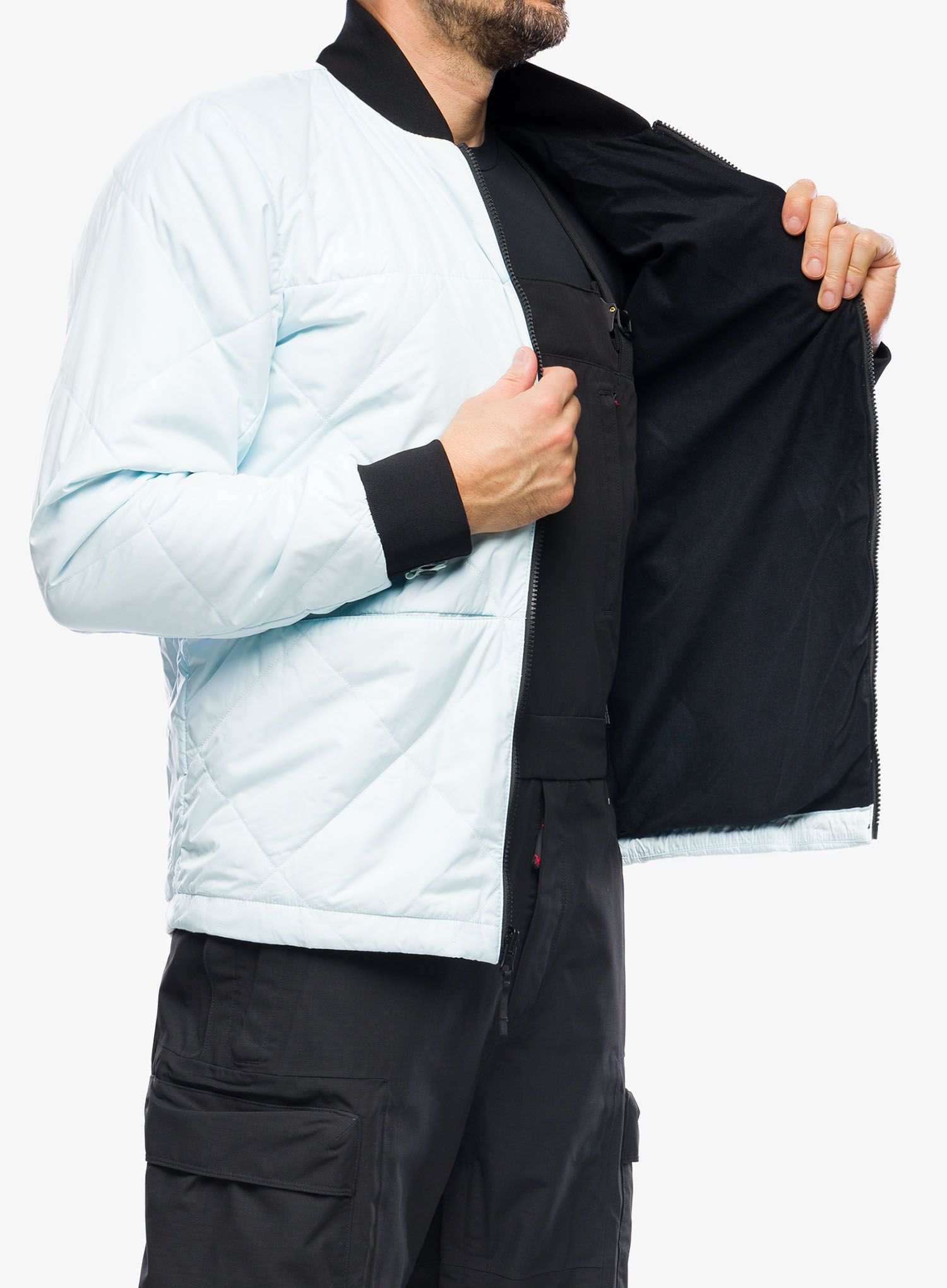 Lyžařská bunda The North Face Fourbarrel Triclimate Jkt - fawn grey/blue