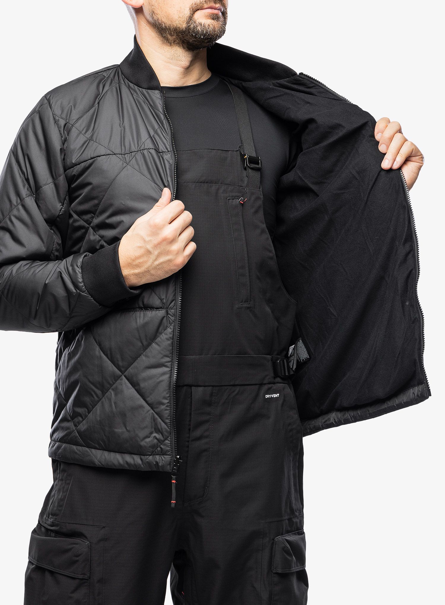 Bunda 3v1 The North Face Fourbarrel Triclimate Jkt - tnf black