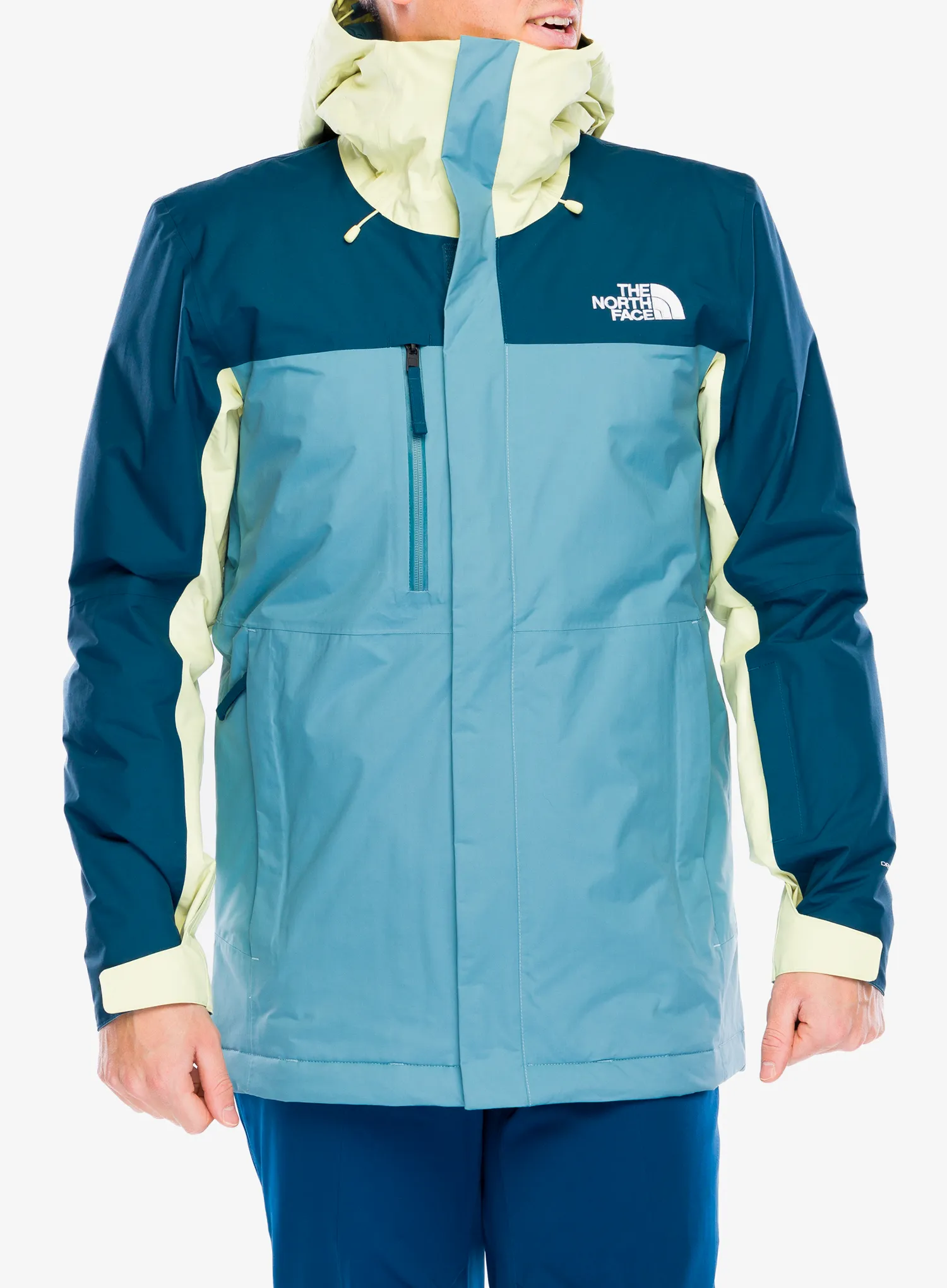 Lyžařská bunda The North Face Freedom Insulated Jacket - algae blue/nettle/petrol