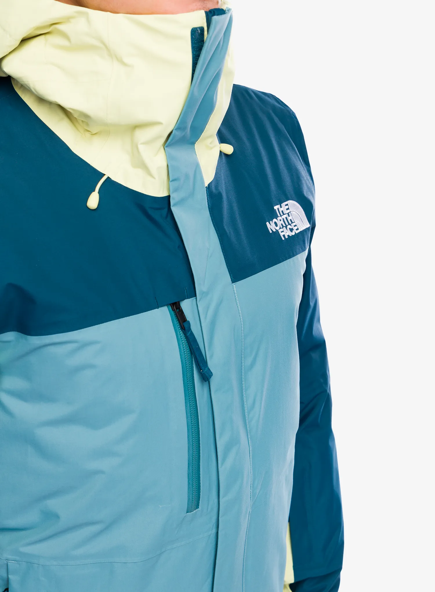 Lyžařská bunda The North Face Freedom Insulated Jacket - algae blue/nettle/petrol