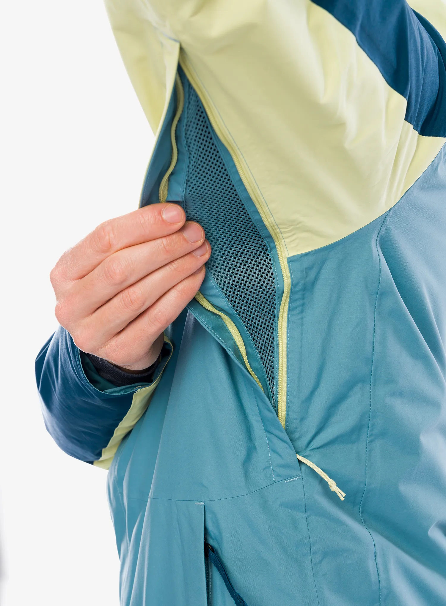 Lyžařská bunda The North Face Freedom Insulated Jacket - algae blue/nettle/petrol