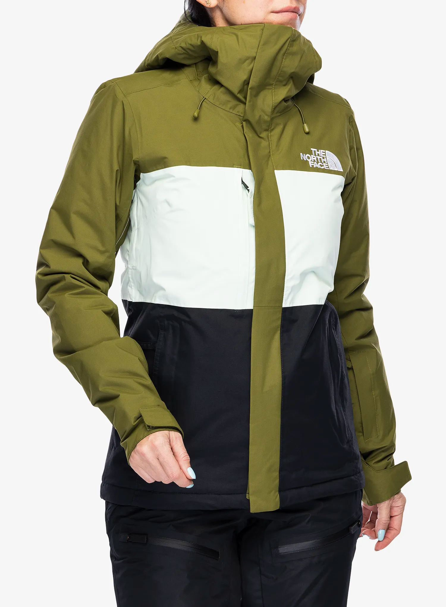 Dámská lyžařská bunda The North Face Freedom Insulated Jacket - forest olive/pale green