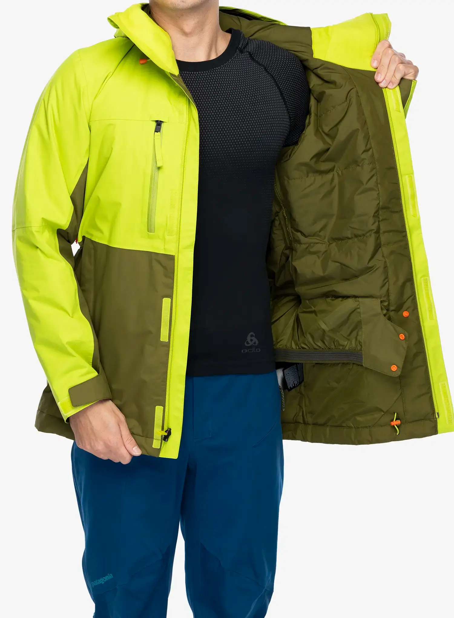 Lyžařská bunda The North Face Freedom Insulated Jacket - meadow grass/forest olive