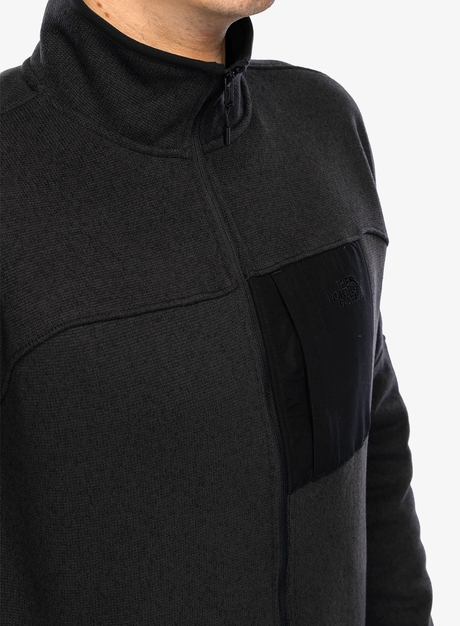 Fleecová bunda The North Face Front Range Fleece Jacket - tnf black heather/npf