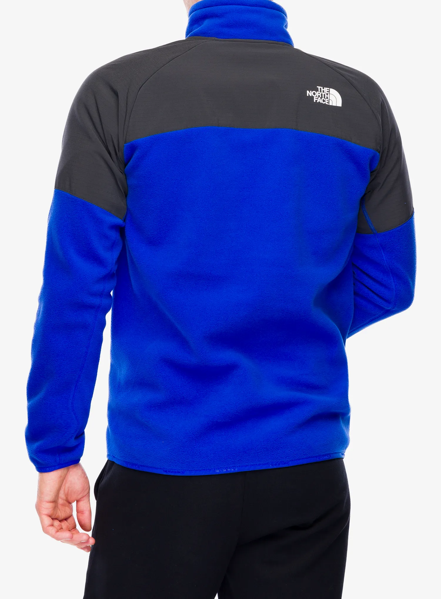 Mikina bez kapuce The North Face Glacier Heavyweight 1/2 Zip - tnf blue/asphalt grey
