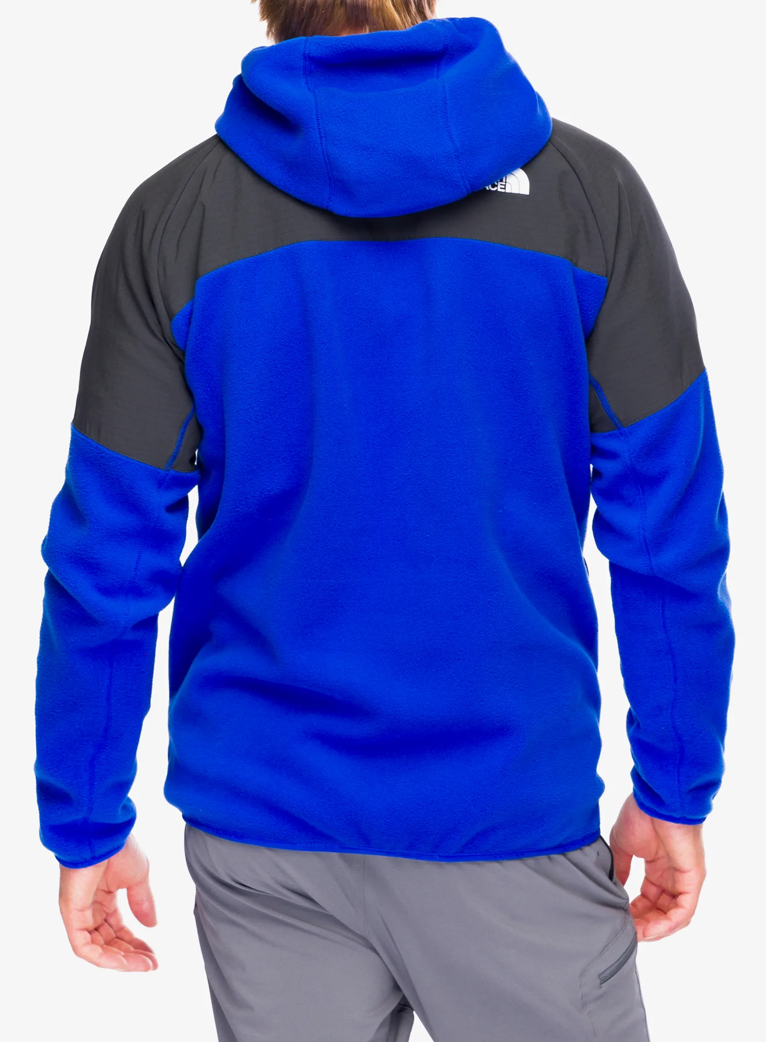 Mikina s kapucí The North Face Glacier Heavyweight Full Zip HD - tnf blue/asphalt grey