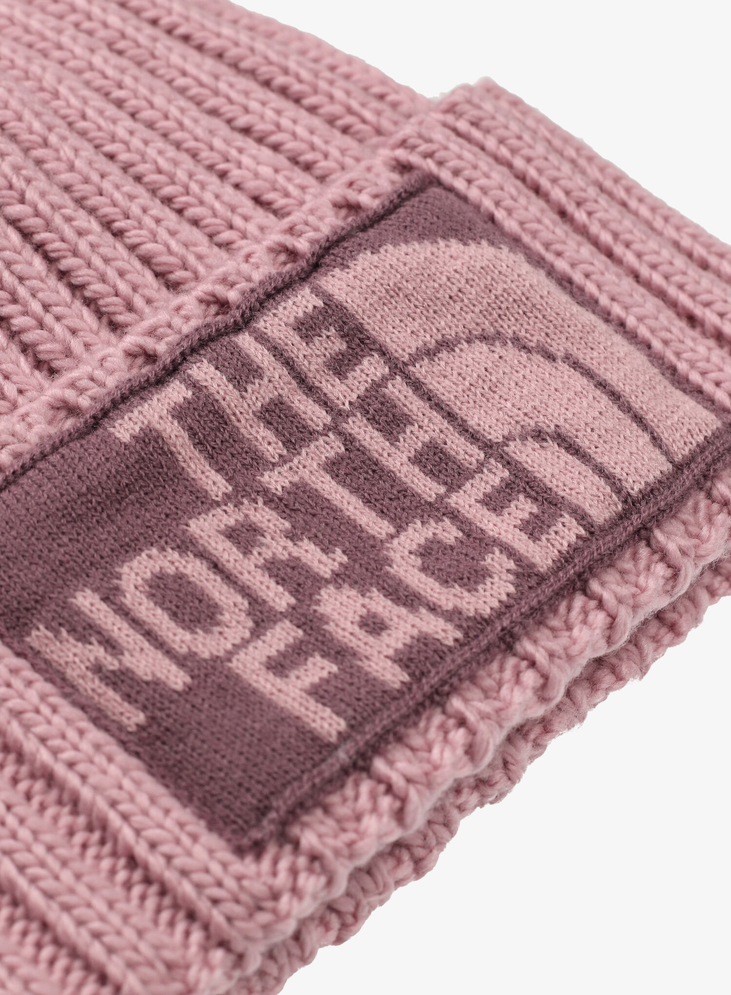 Zimní čepice The North Face Heritage Ski Tuke - mauve/midnight mauve