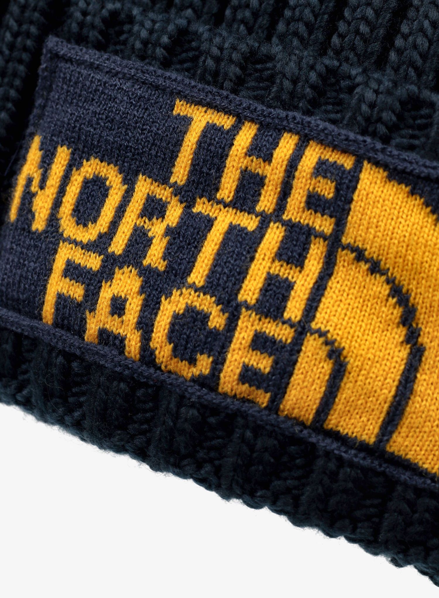 Zimní čepice The North Face Heritage Ski Tuke - navy/gold