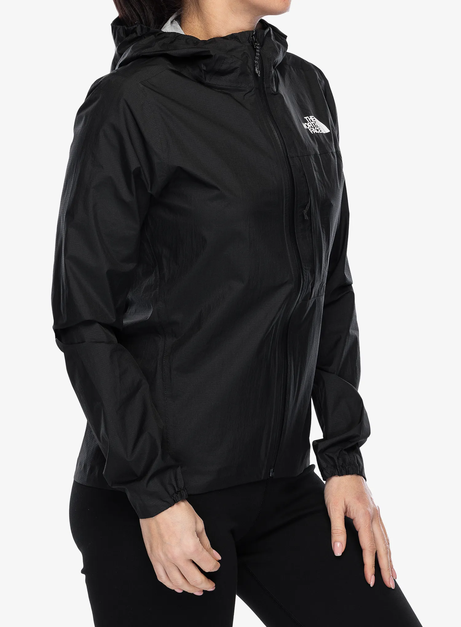 Bunda na běhání dámská The North Face Higher Run Rain Jacket - tnf black