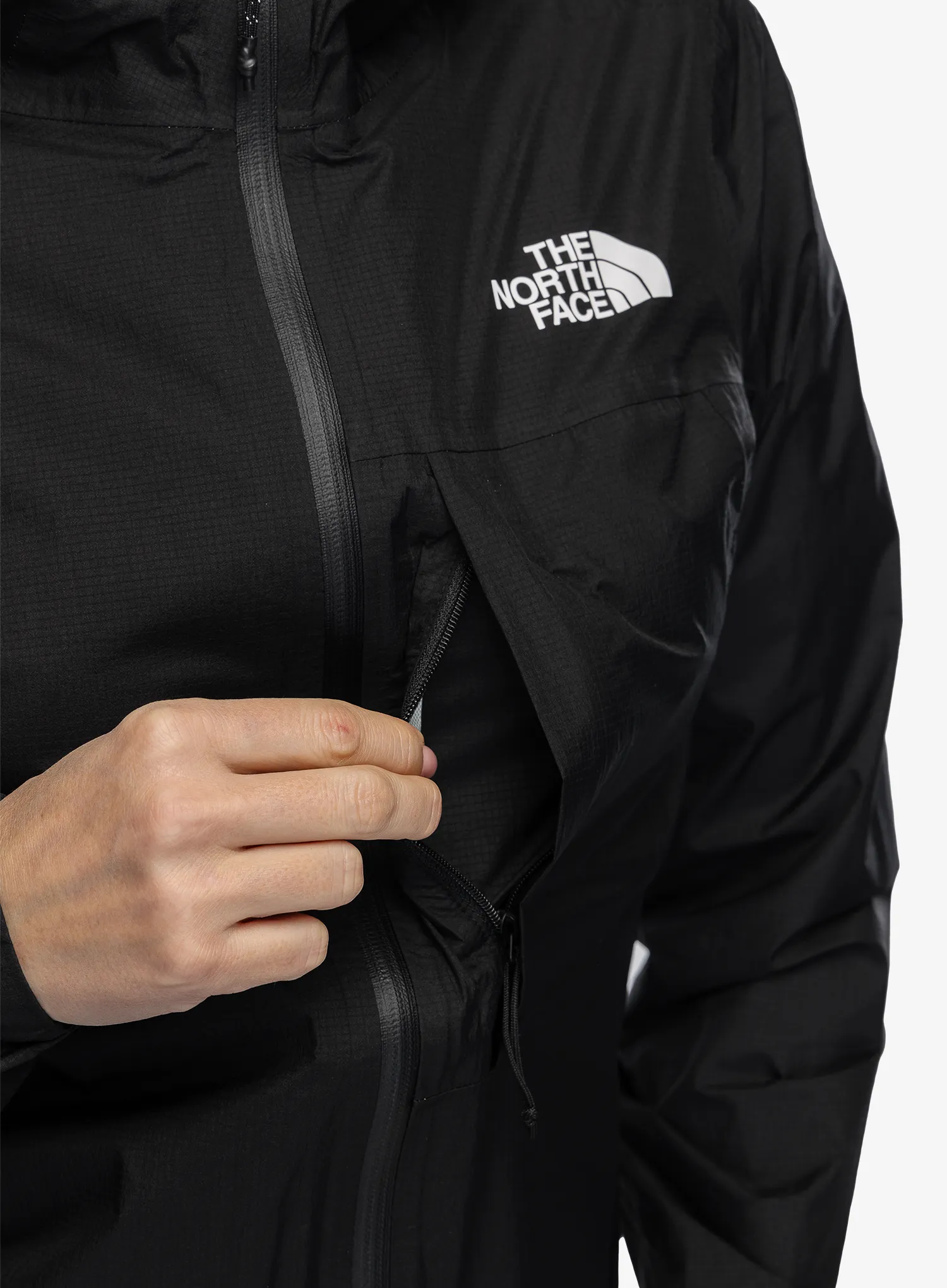 Bunda na běhání dámská The North Face Higher Run Rain Jacket - tnf black