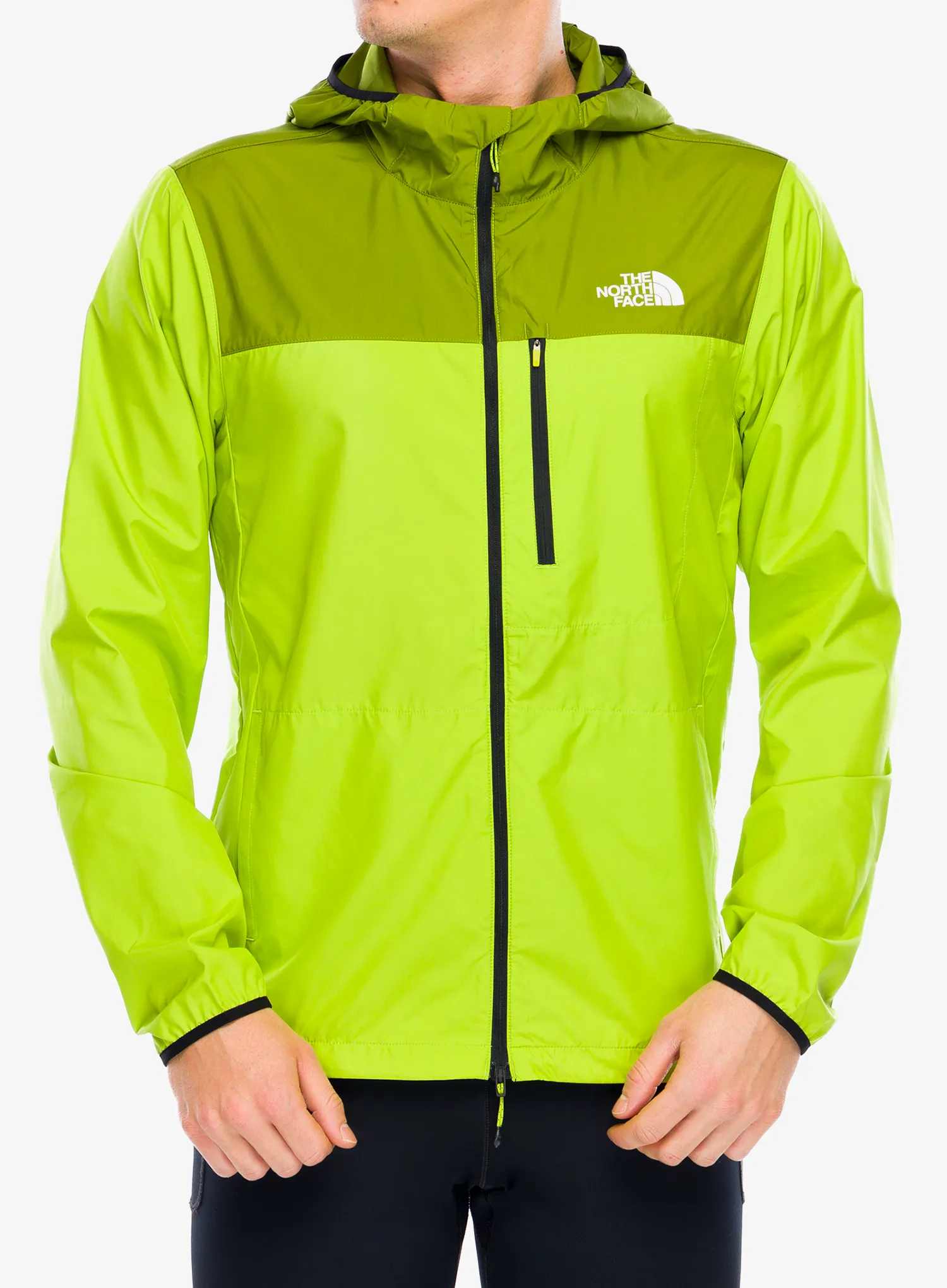 Větrovka The North Face Higher Run Wind Jacket - meadow grass/oak green