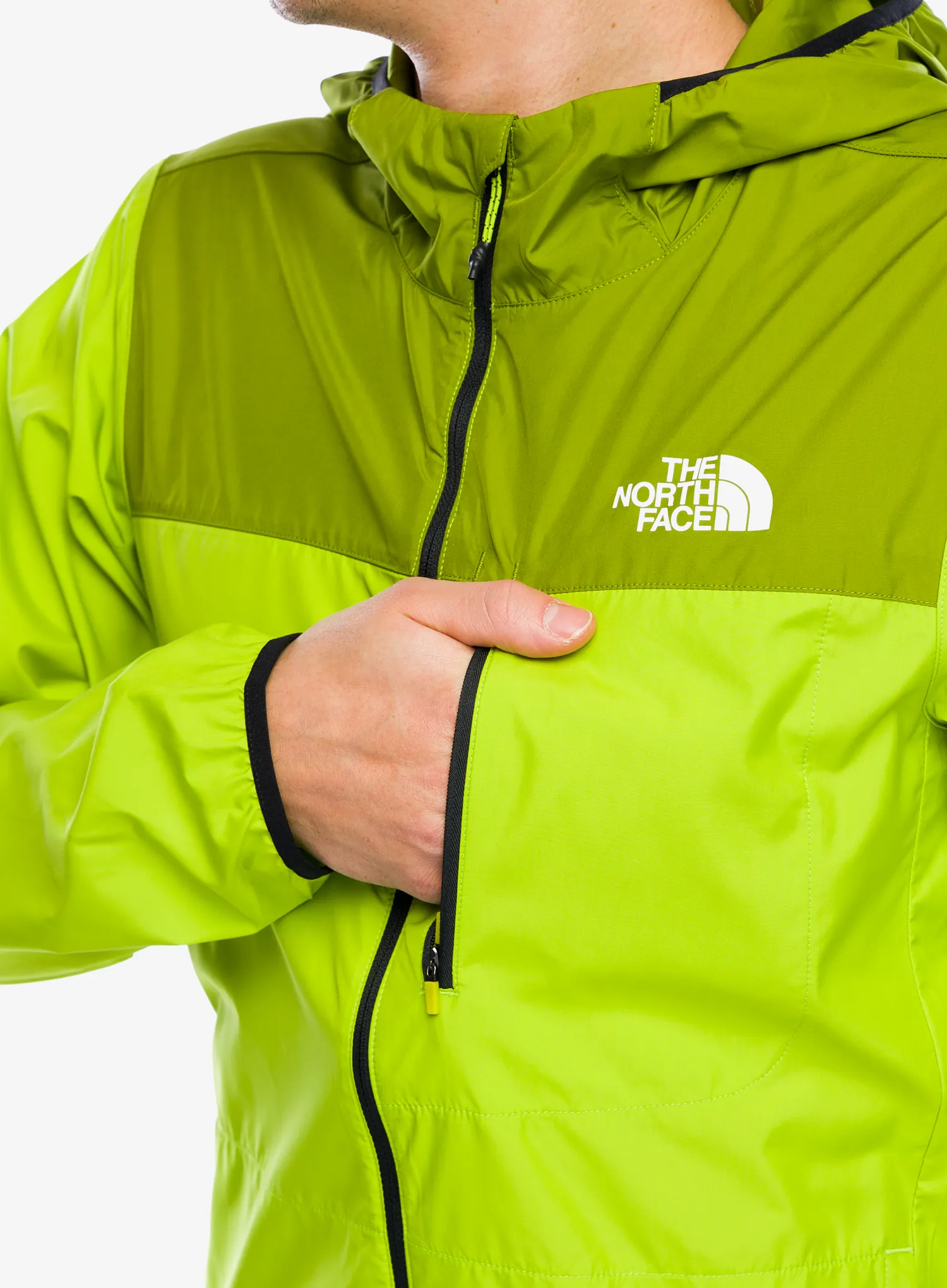 Větrovka The North Face Higher Run Wind Jacket - meadow grass/oak green