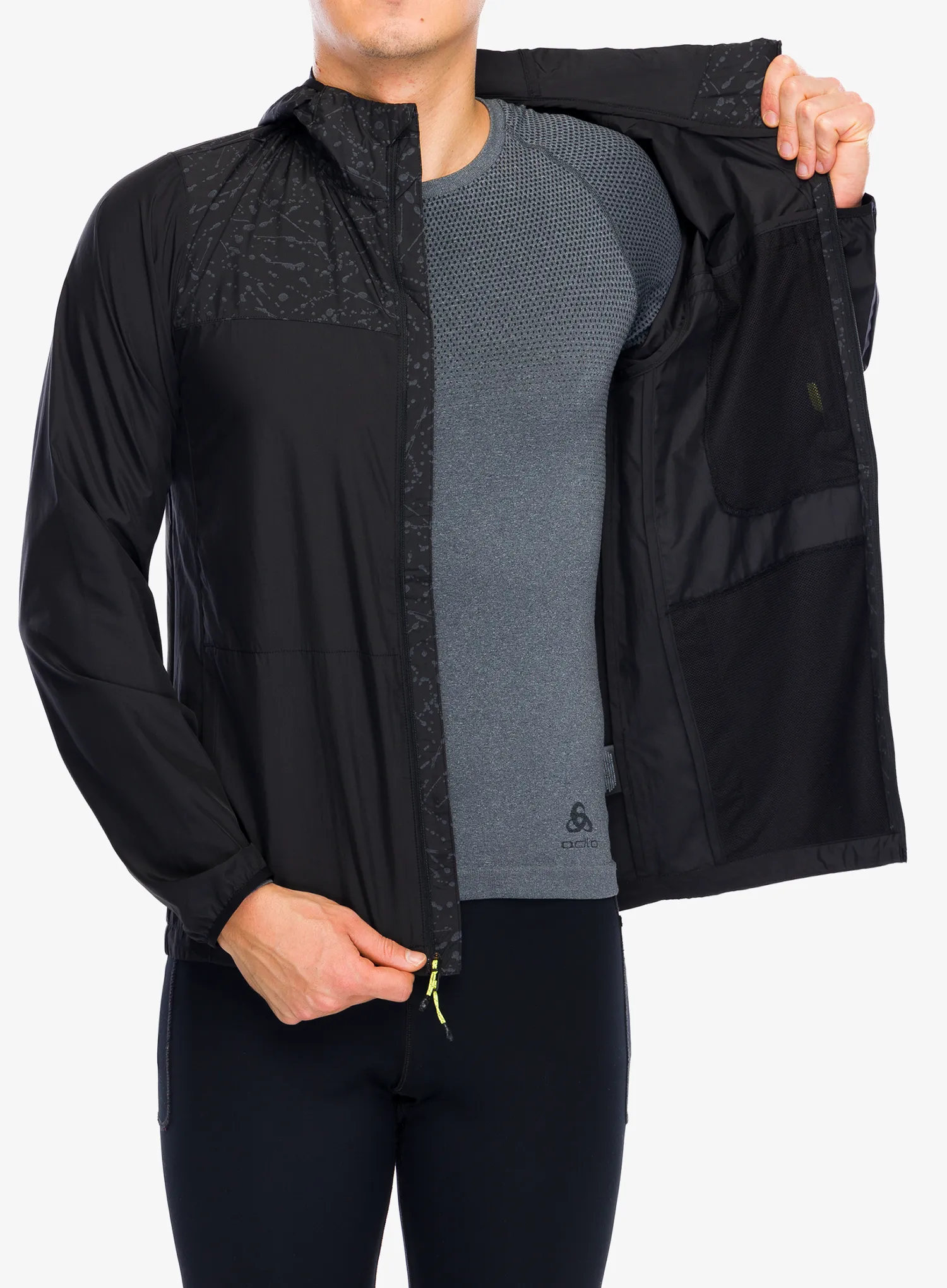 Větrovka The North Face Higher Run Wind Jacket - tnf black/tnf black trail
