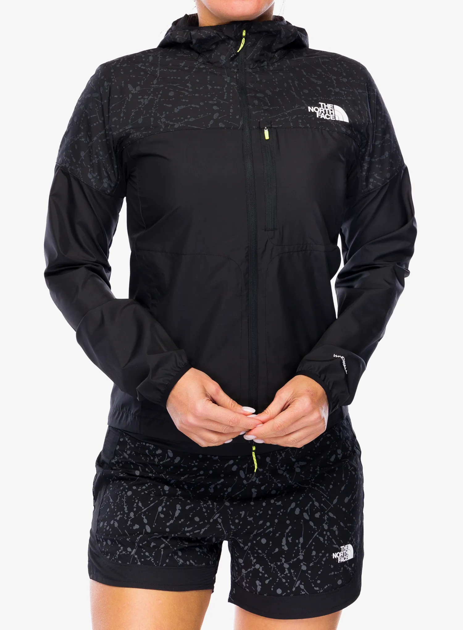 Větrovka dámská The North Face Higher Run Wind Jacket - tnf black/tnf black trail