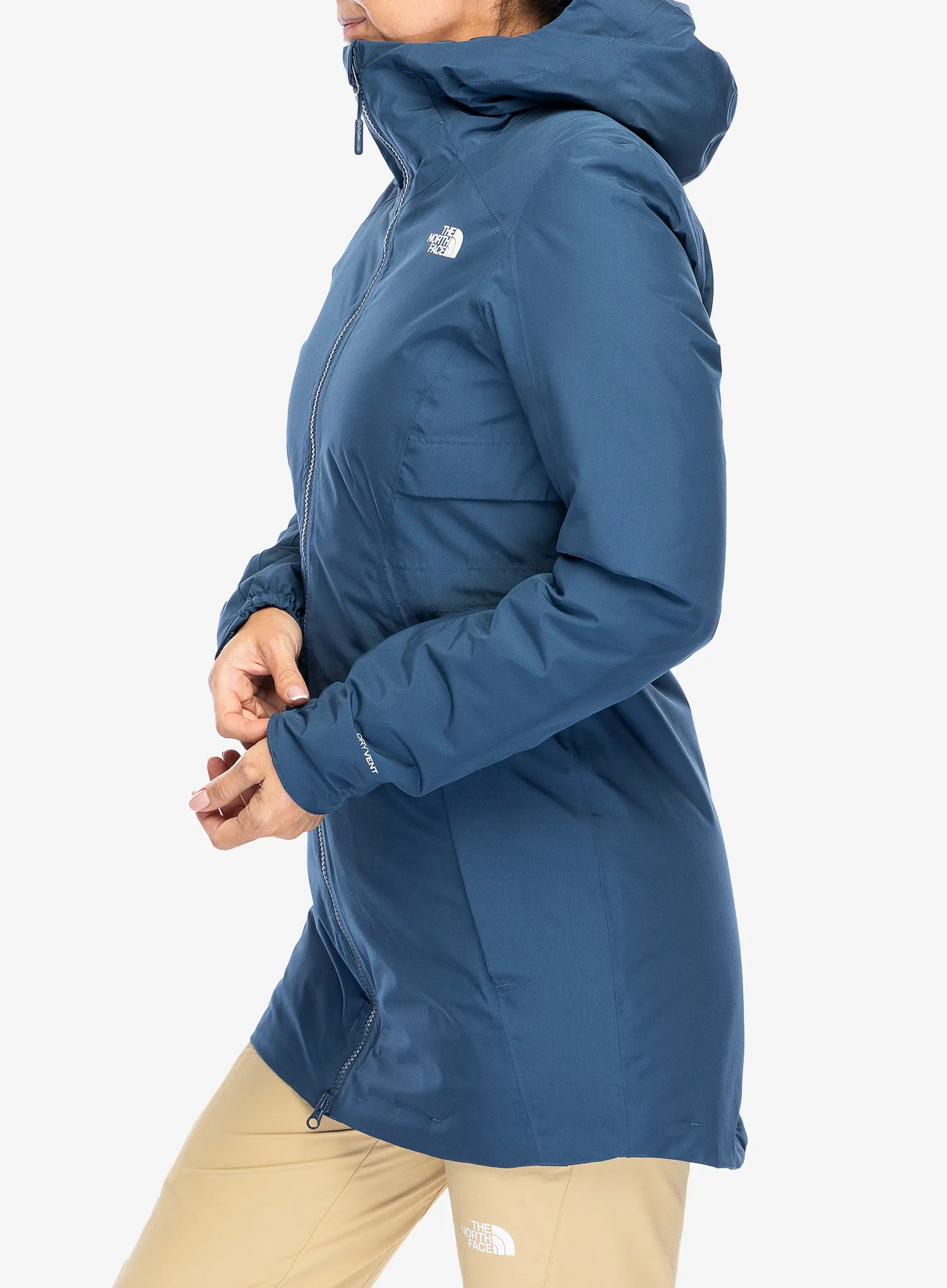 Dámský kabát The North Face Hikesteller Insulated Parka - blue/navy