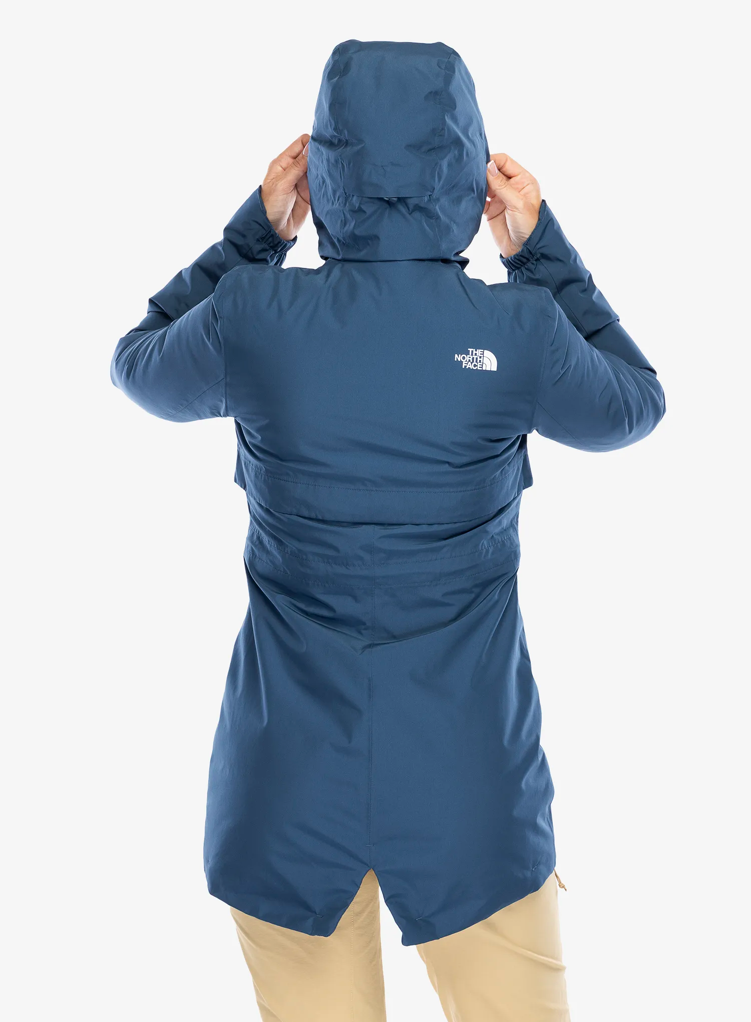 Dámský kabát The North Face Hikesteller Insulated Parka - blue/navy