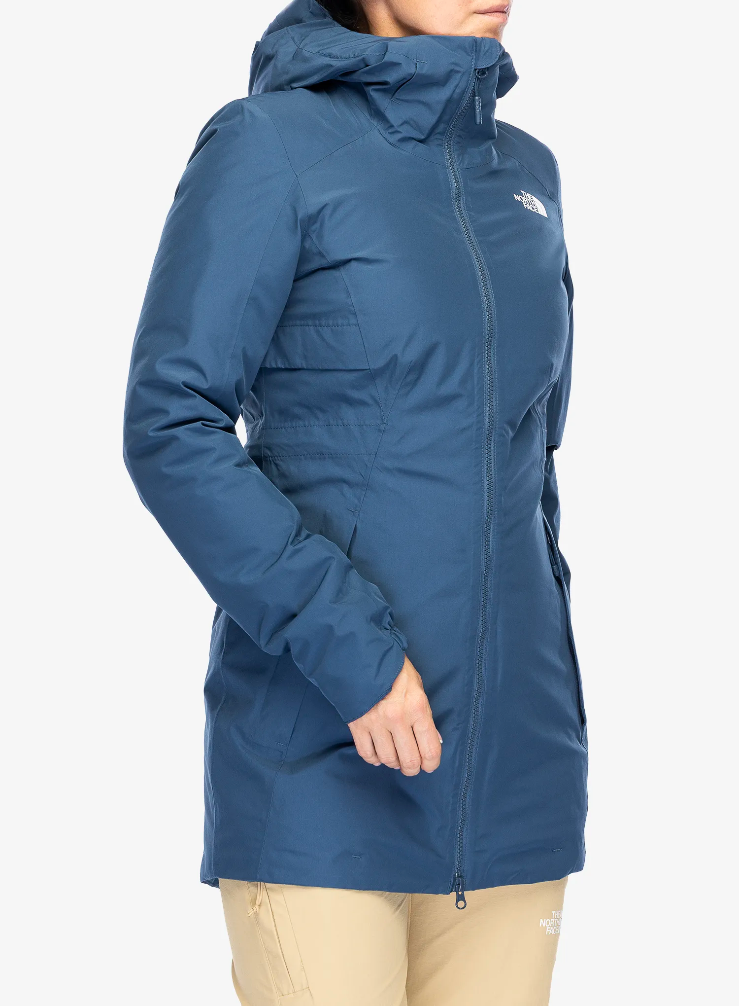 Dámský kabát The North Face Hikesteller Insulated Parka - blue/navy