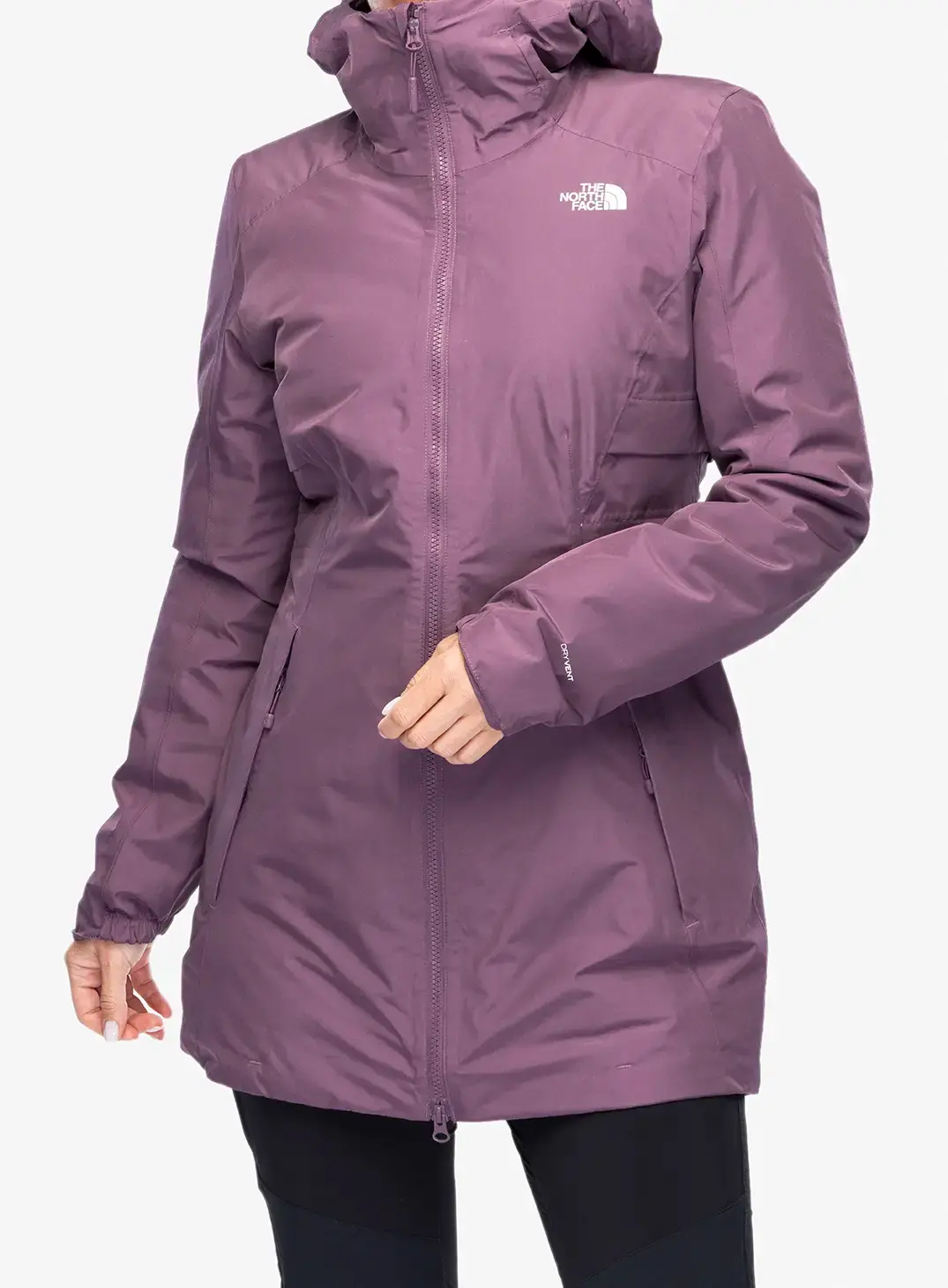 Dámský kabát The North Face Hikesteller Insulated Parka - midnight mauve