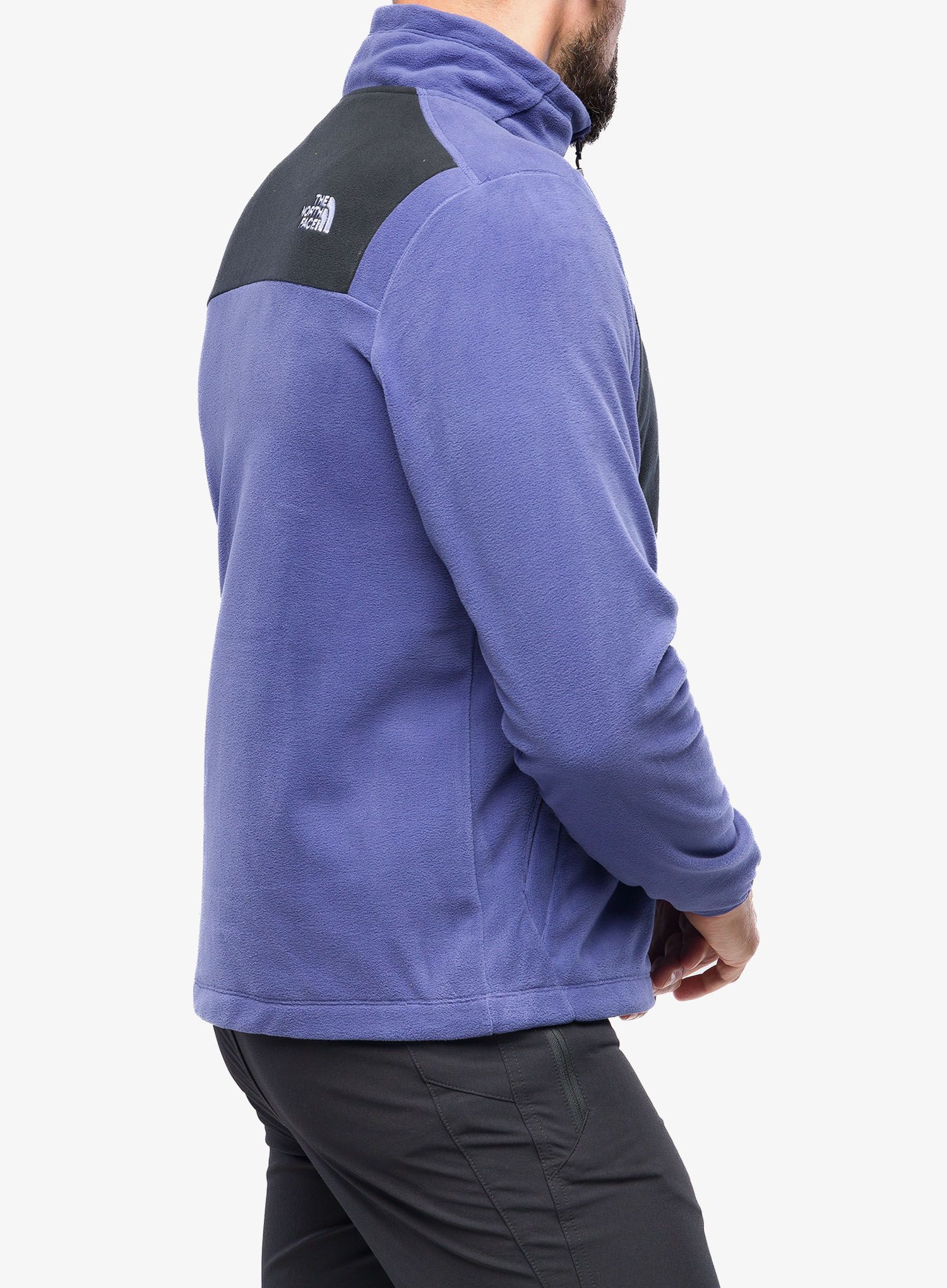 Fleece mikina pánská The North Face Homesafe Full Zip Fleece - cave blue/black