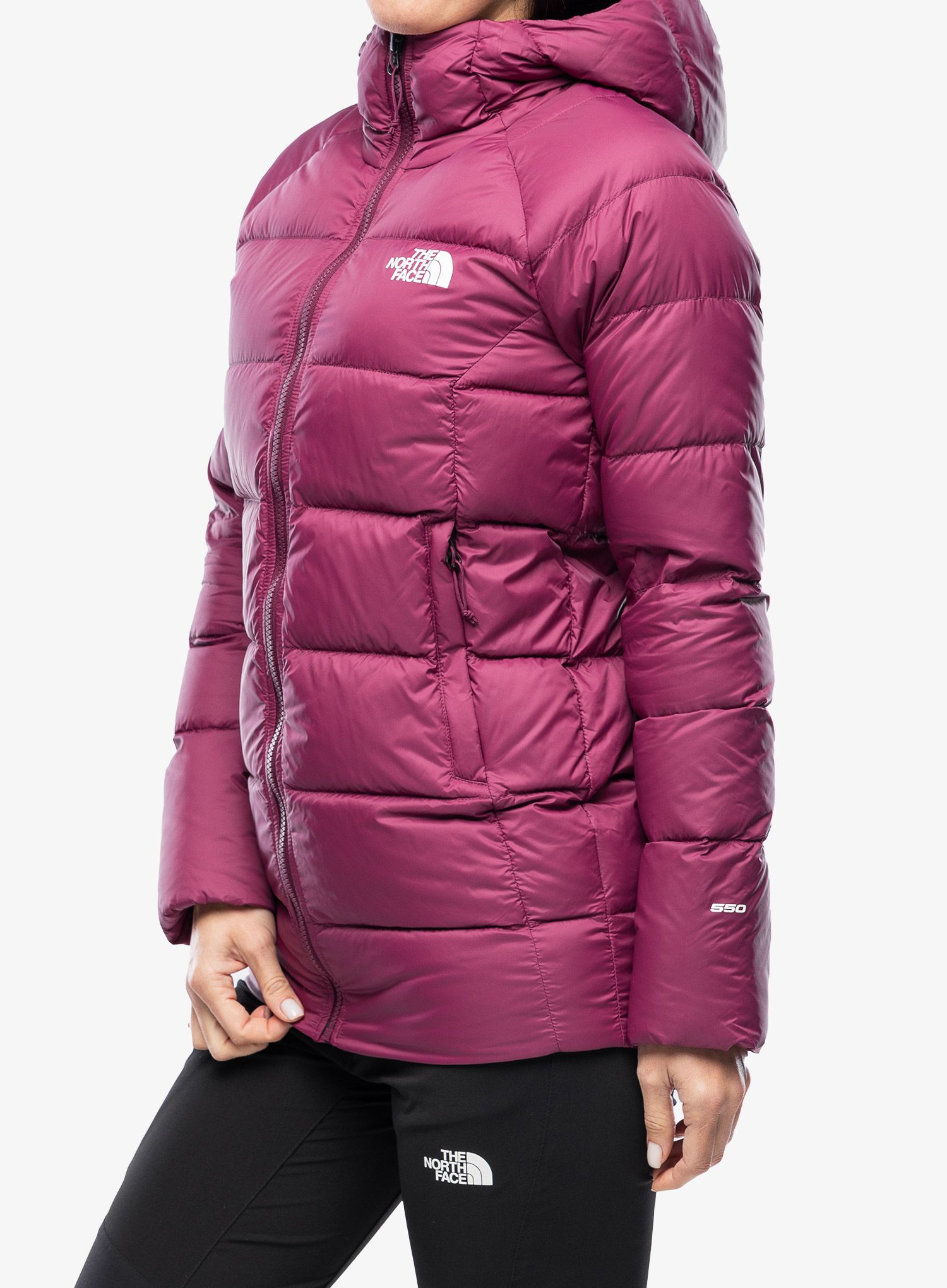 Dámský péřový kabát The North Face Hyalite Down Parka - boysenberry