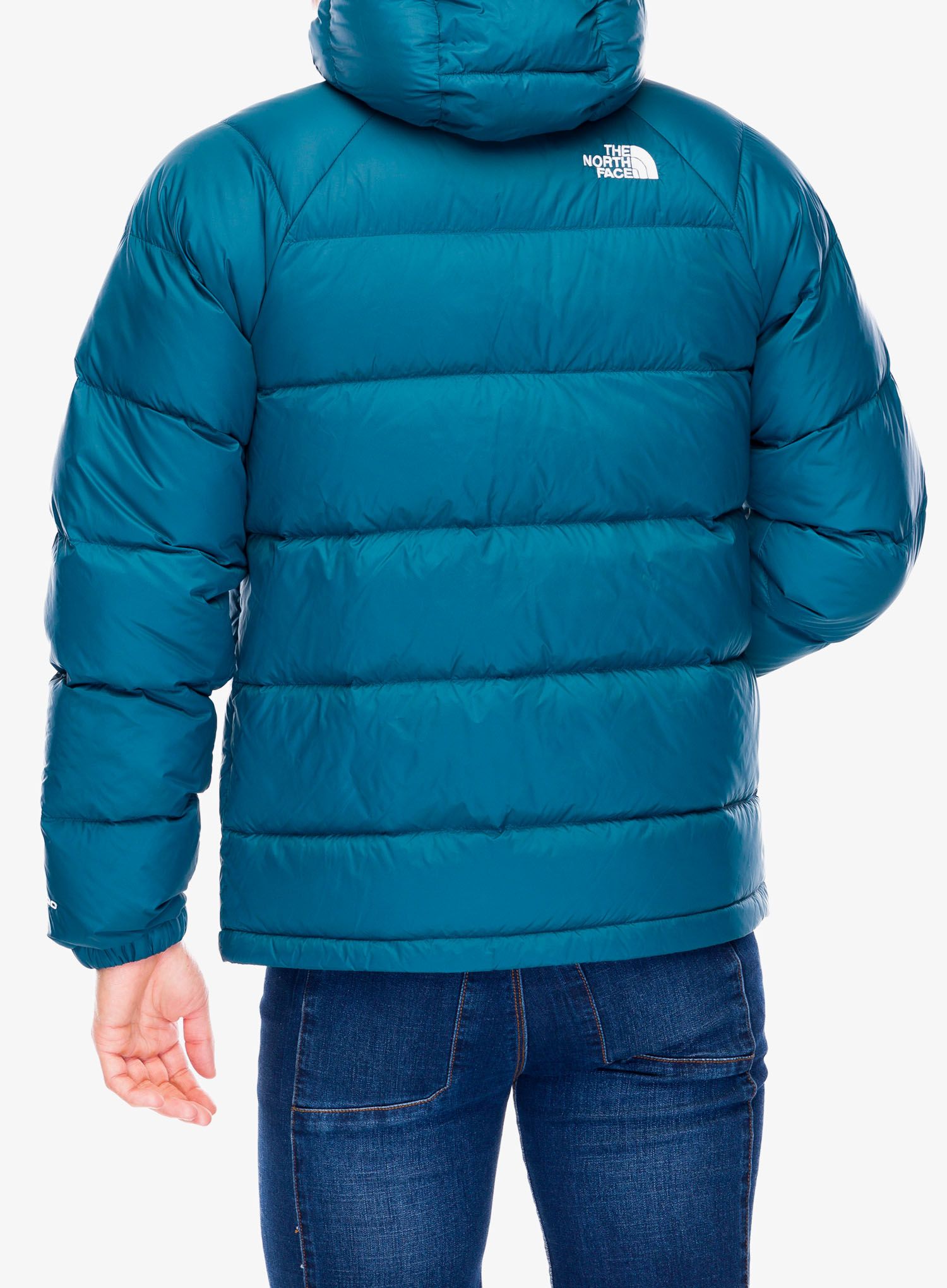 Péřová bunda The North Face Hydrenalite Down Hoodie - midnight petrol