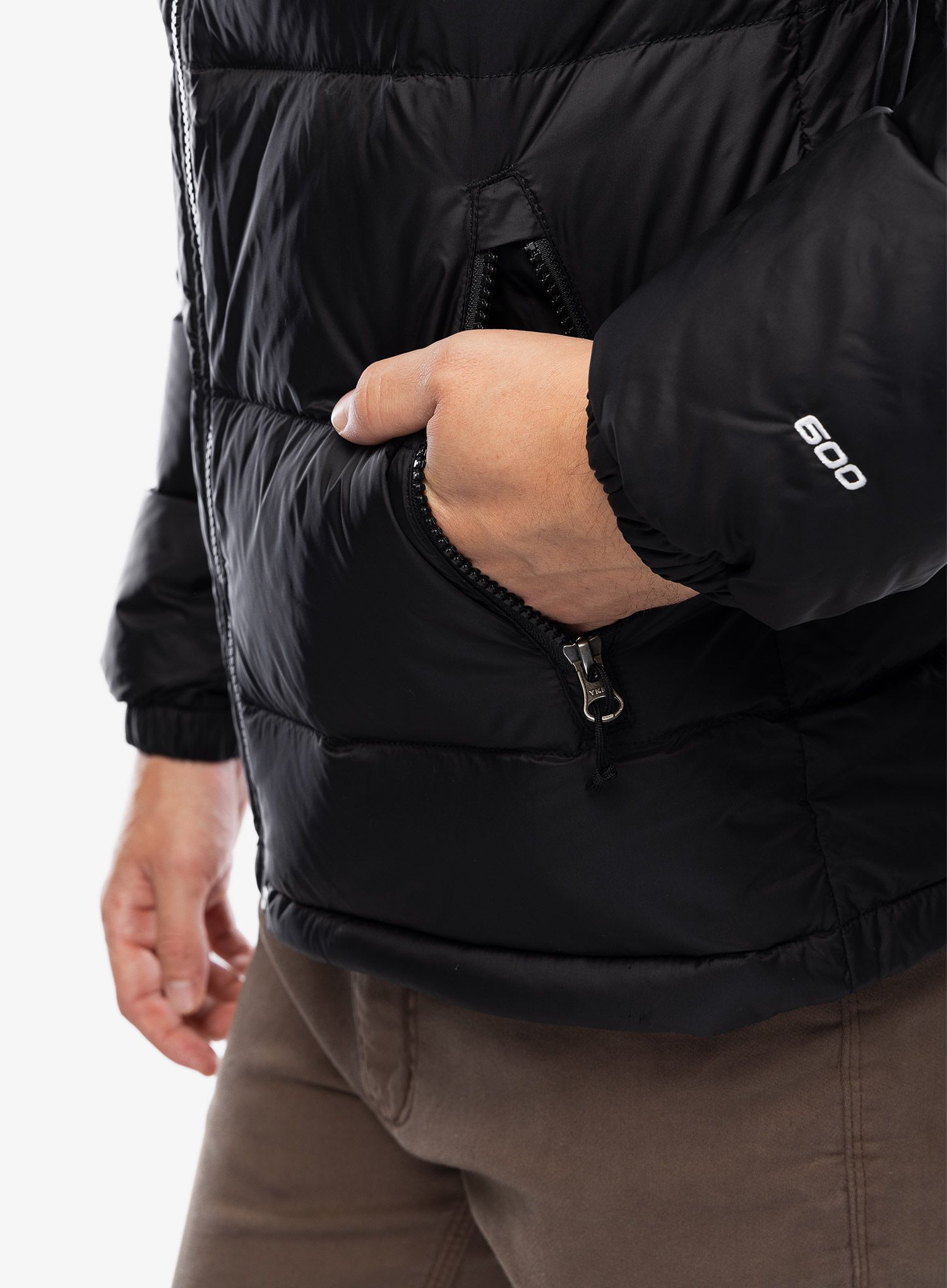 Péřová bunda The North Face Hydrenalite Down Hoodie - tnf black