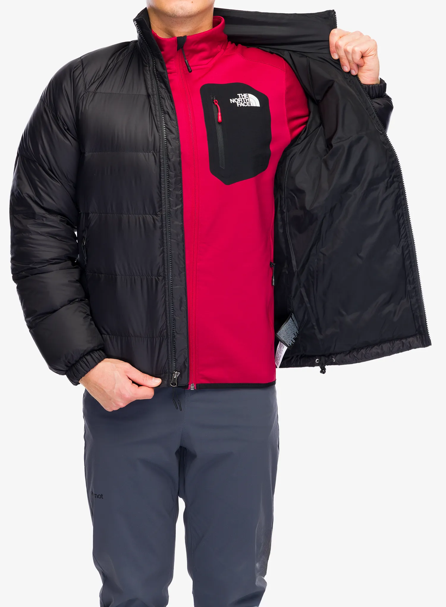 Péřová bunda The North Face Hydrenalite Down Jacket - tnf black