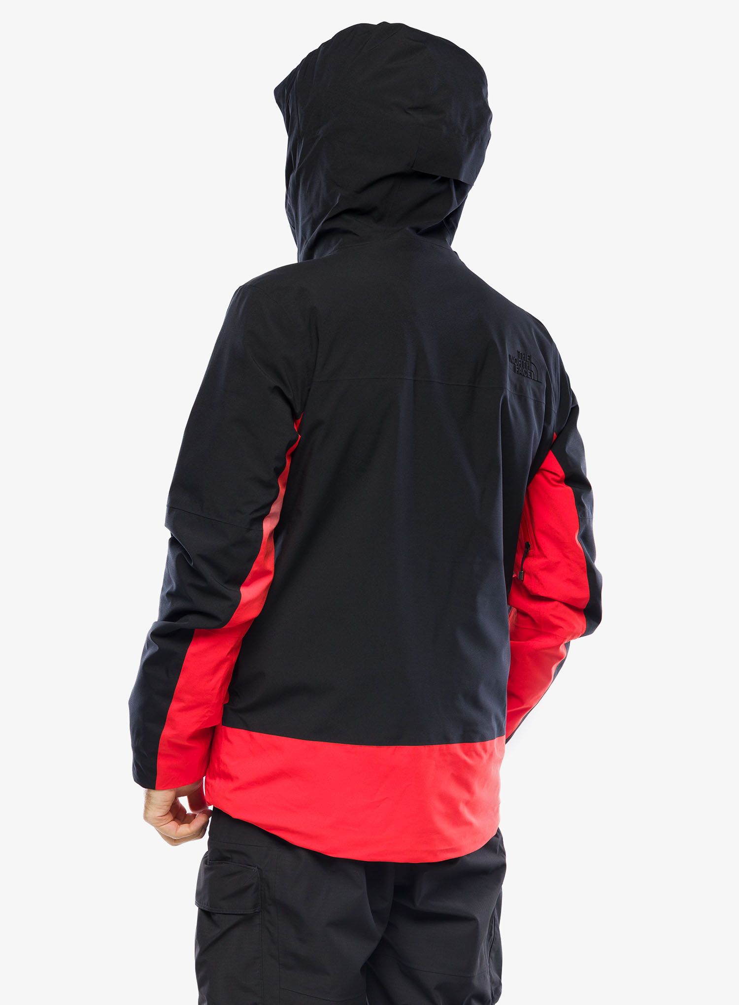 Lyžařská bunda pánská The North Face Inclination Jacket - red/black