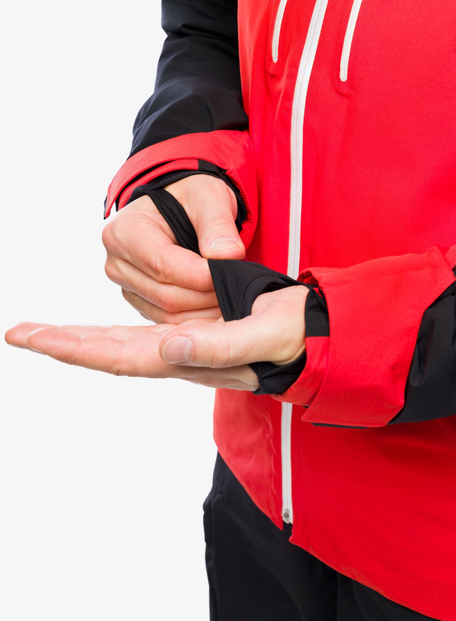 Lyžařská bunda pánská The North Face Inclination Jacket - red/black