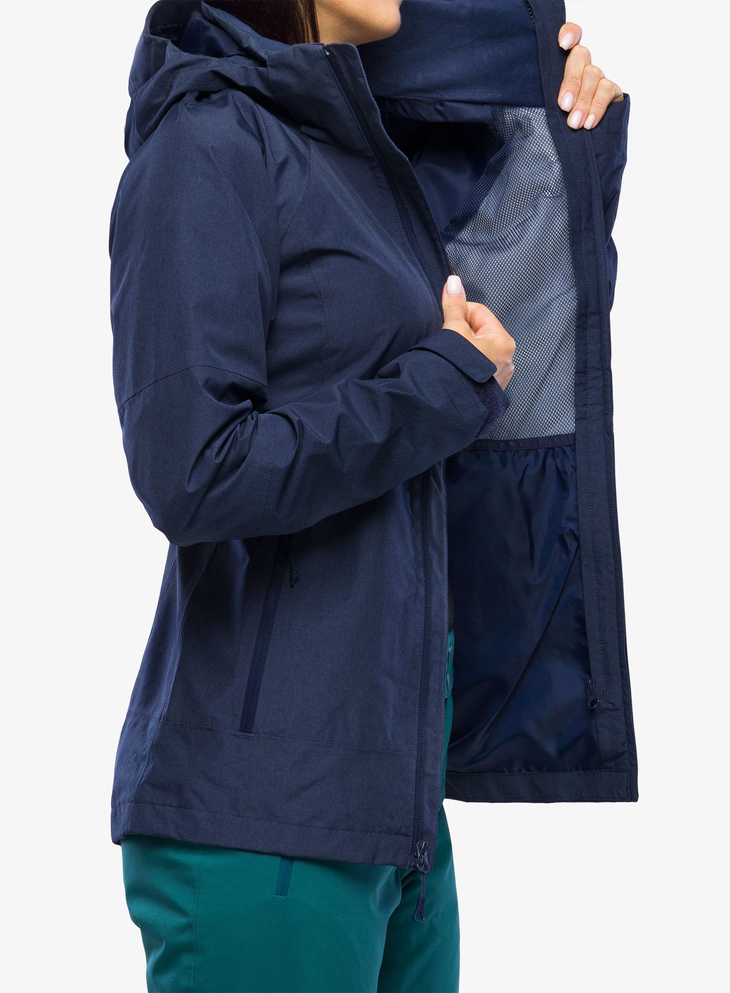 Dámská bunda The North Face Inlux Triclimate - navy/blue