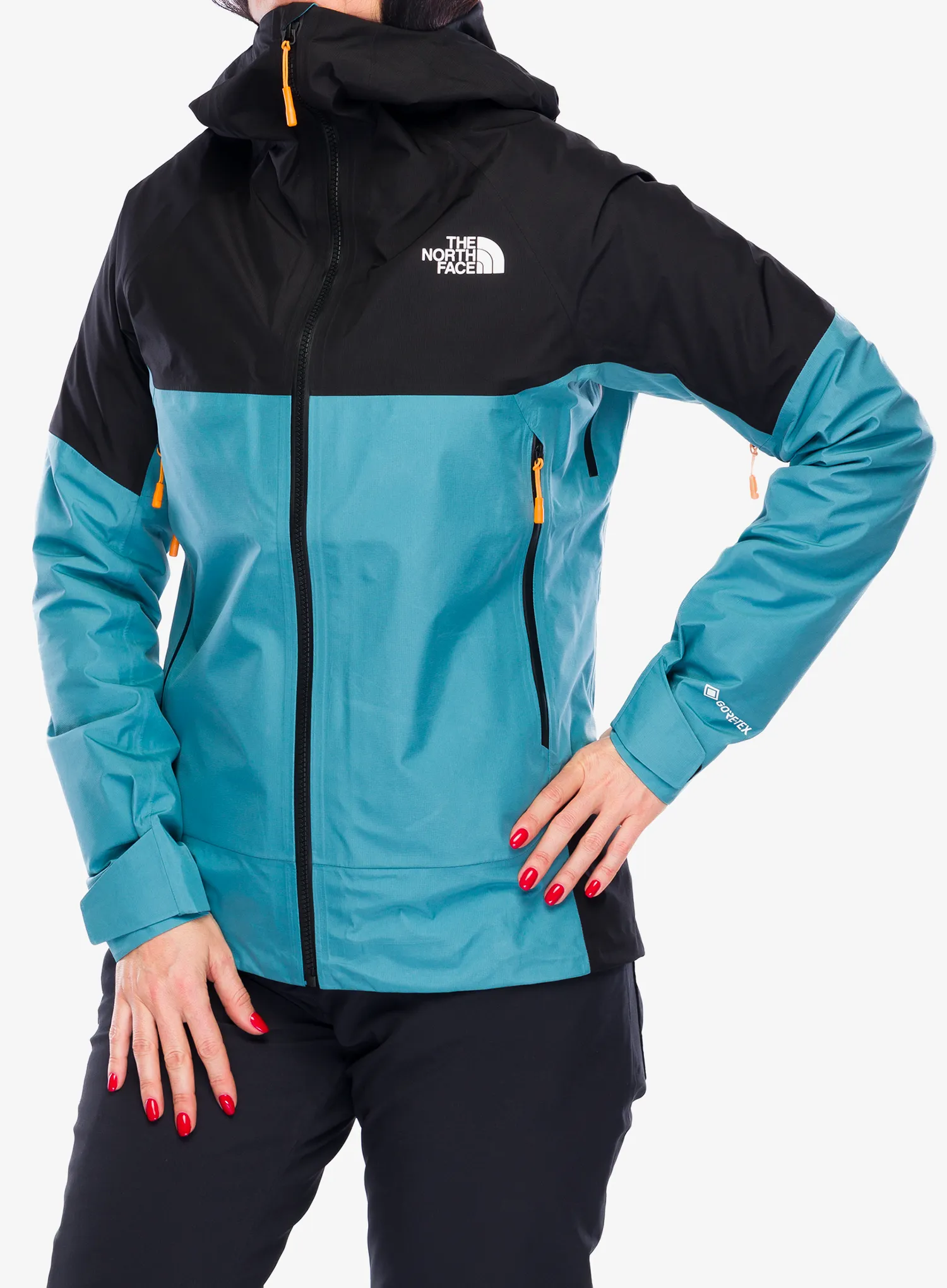 GORE TEX bunda dámská The North Face Jazzi 3L GTX Jacket - algae blue/tnf black