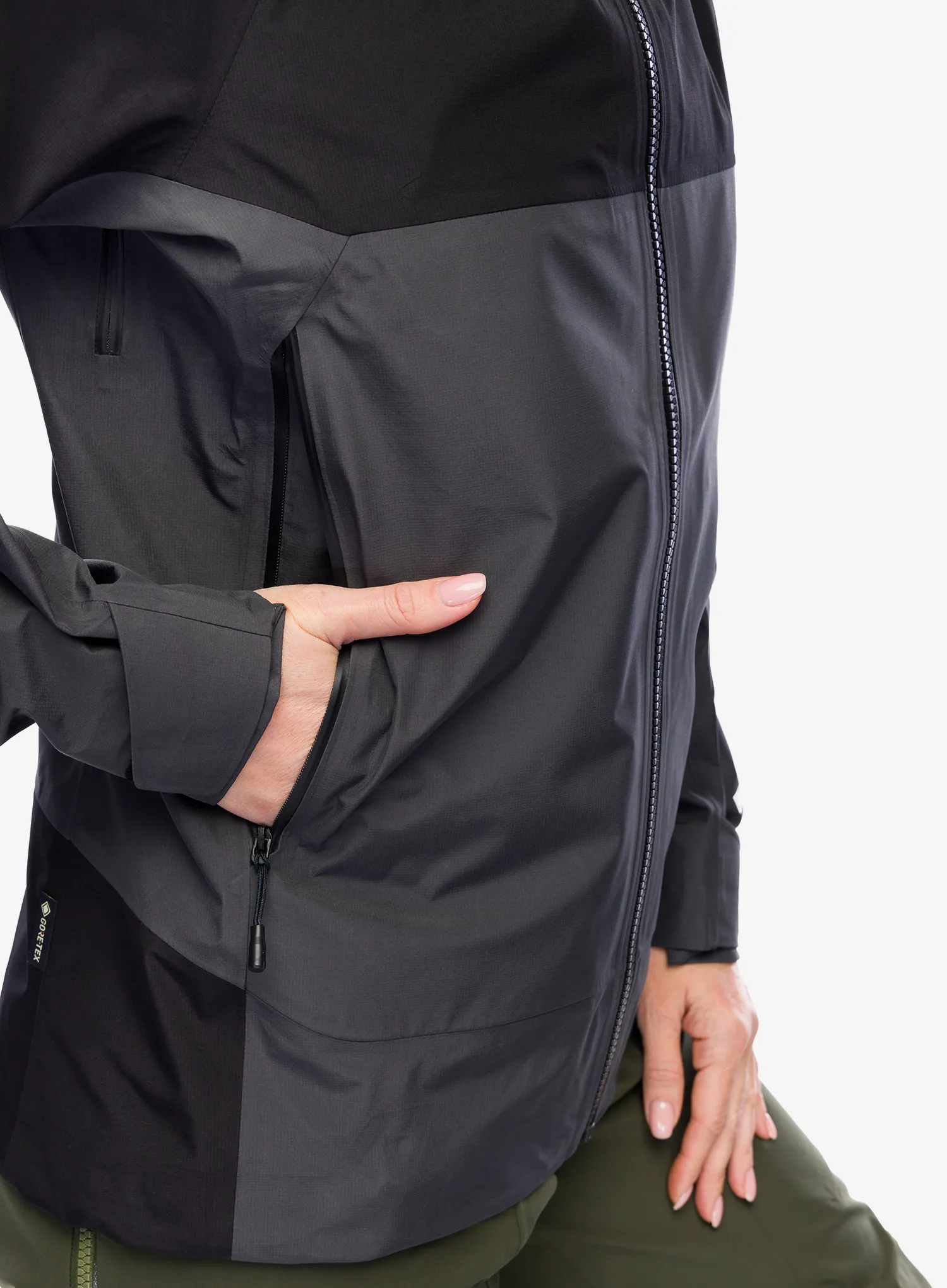 GORE TEX bunda dámská The North Face Jazzi 3L GTX Jacket - anthracite grey/tnf black