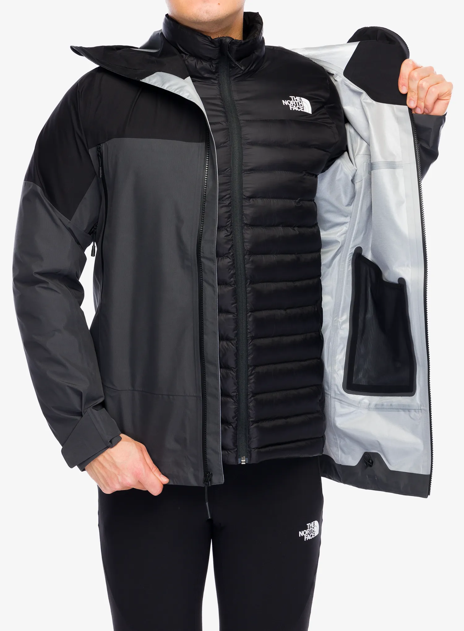 GORE TEX bunda The North Face Jazzi 3L Gtx Jacket - anthracite grey/tnf black