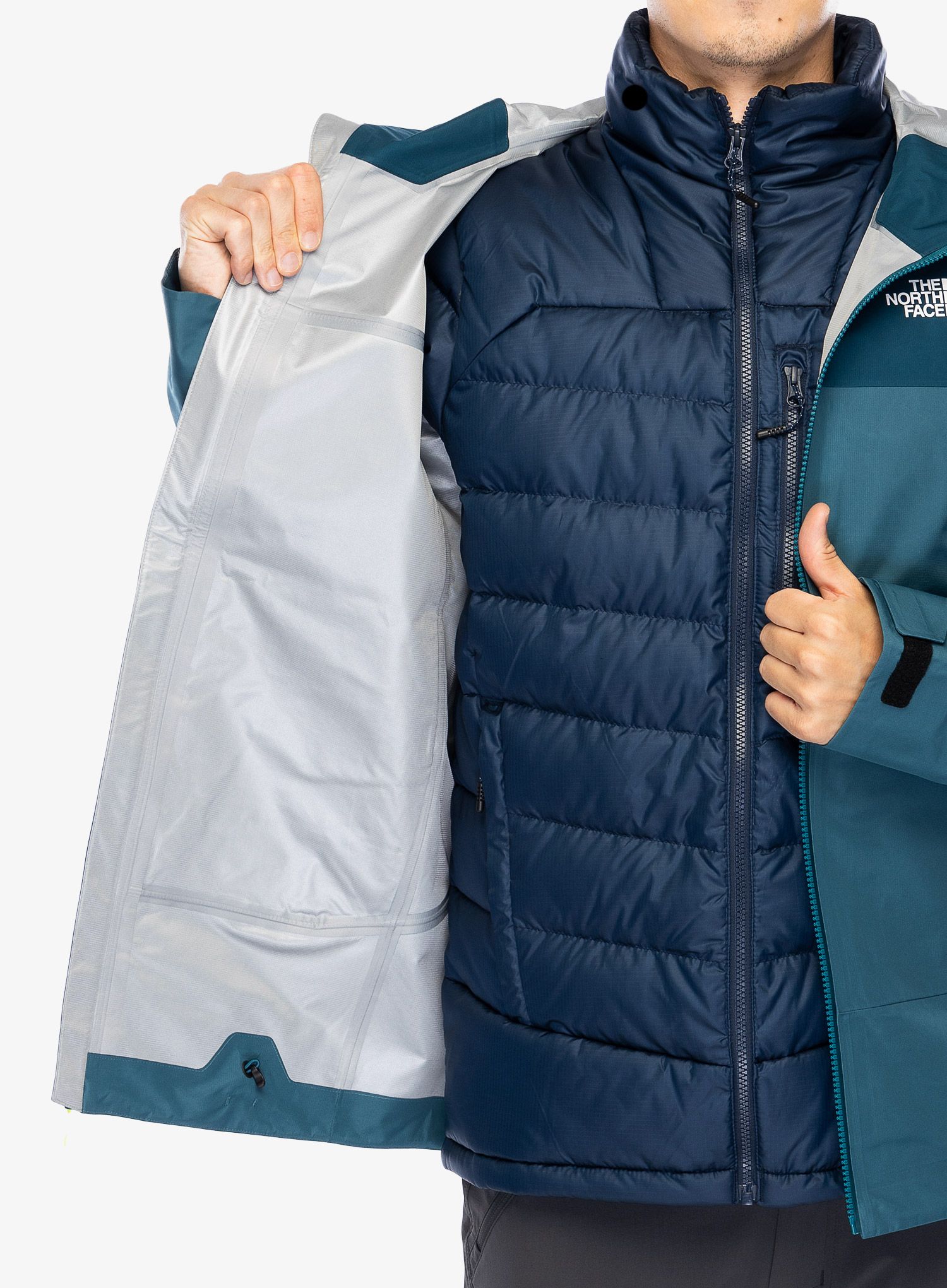 GORE TEX bunda The North Face Jazzi 3L Gtx Jacket - midnight petrol/mallard