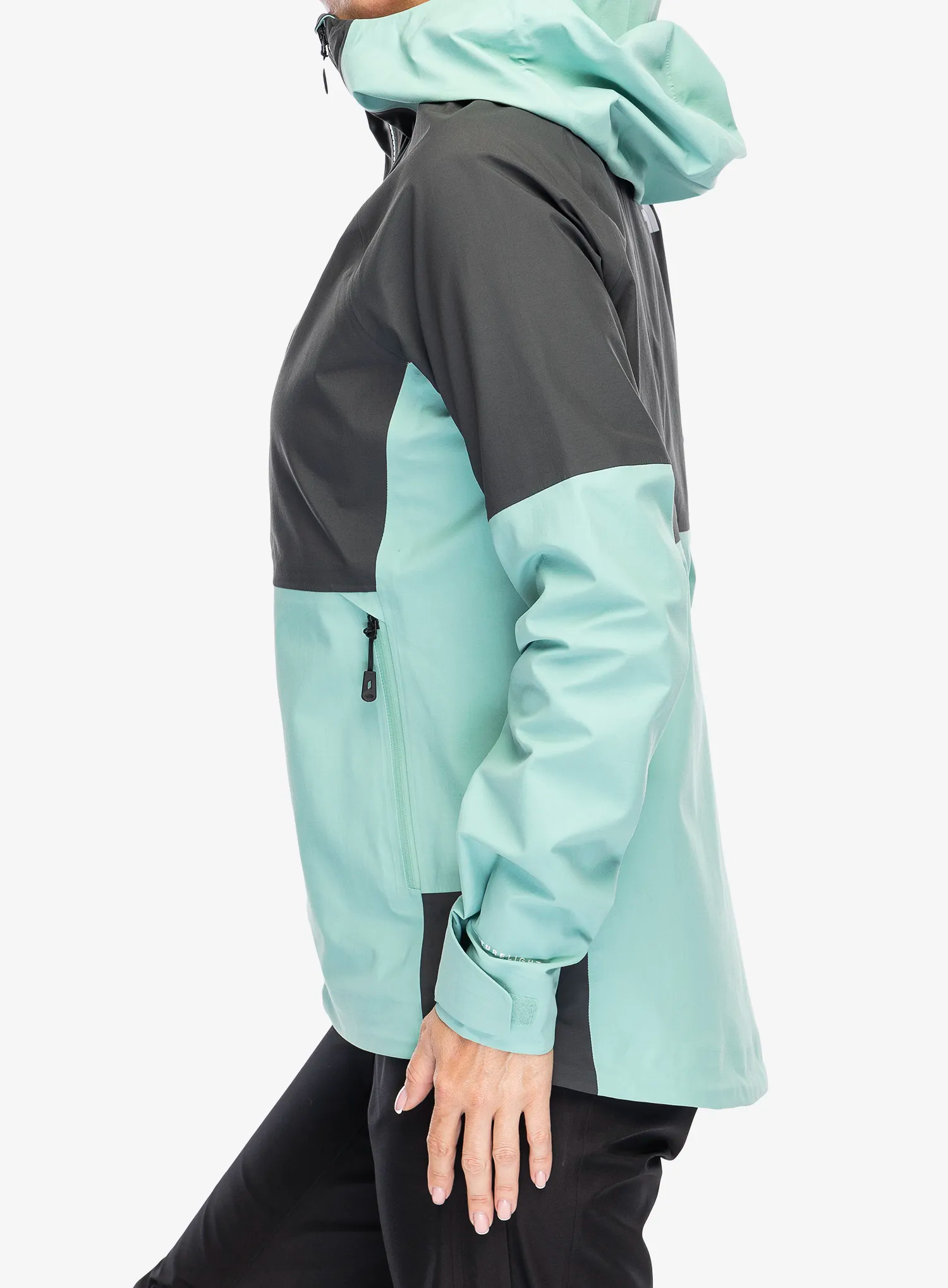 Dámská bunda na hory The North Face Jazzi FUTURELIGHT Jacket - wasabi/asphalt grey