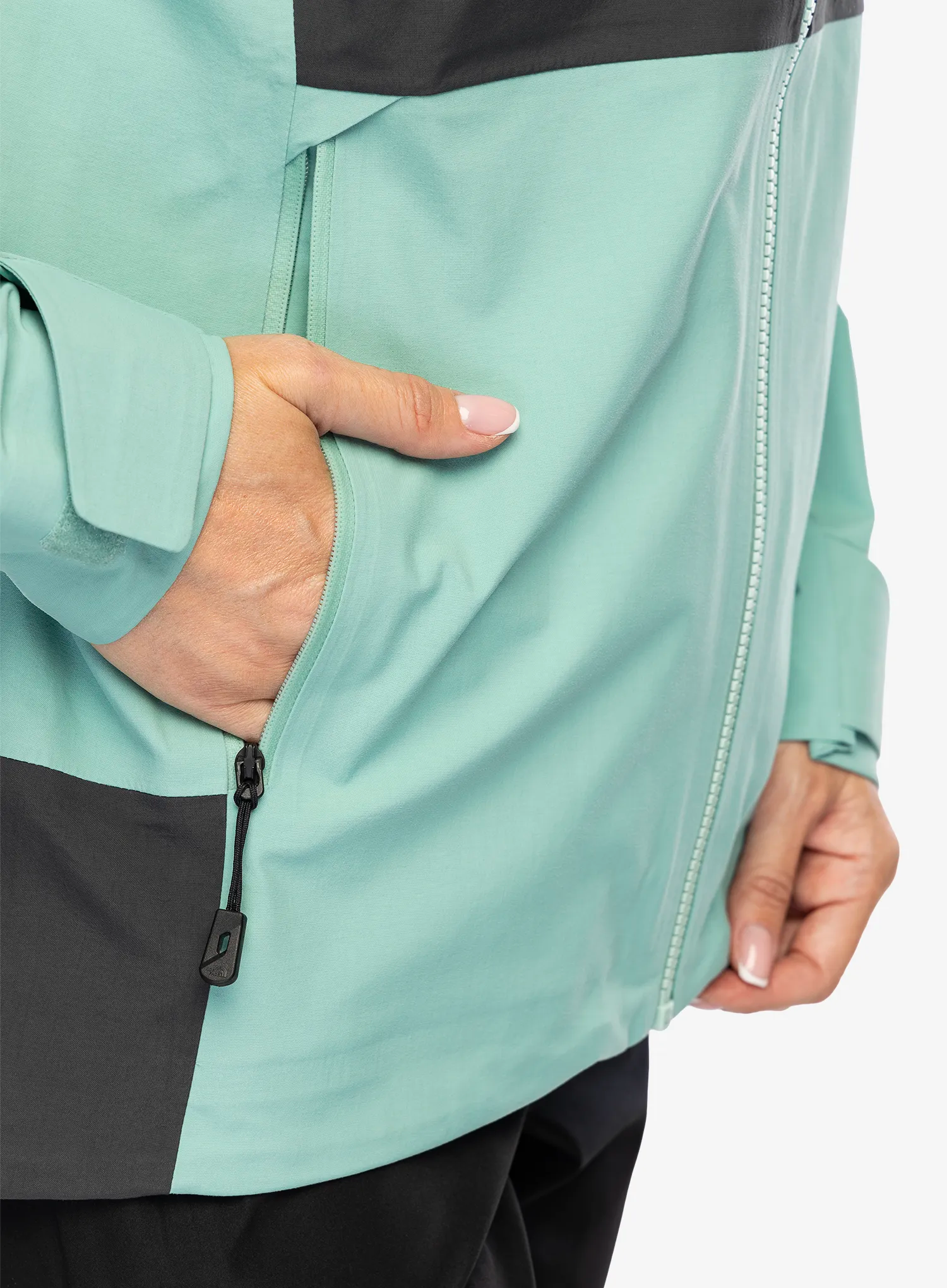 Dámská bunda na hory The North Face Jazzi FUTURELIGHT Jacket - wasabi/asphalt grey