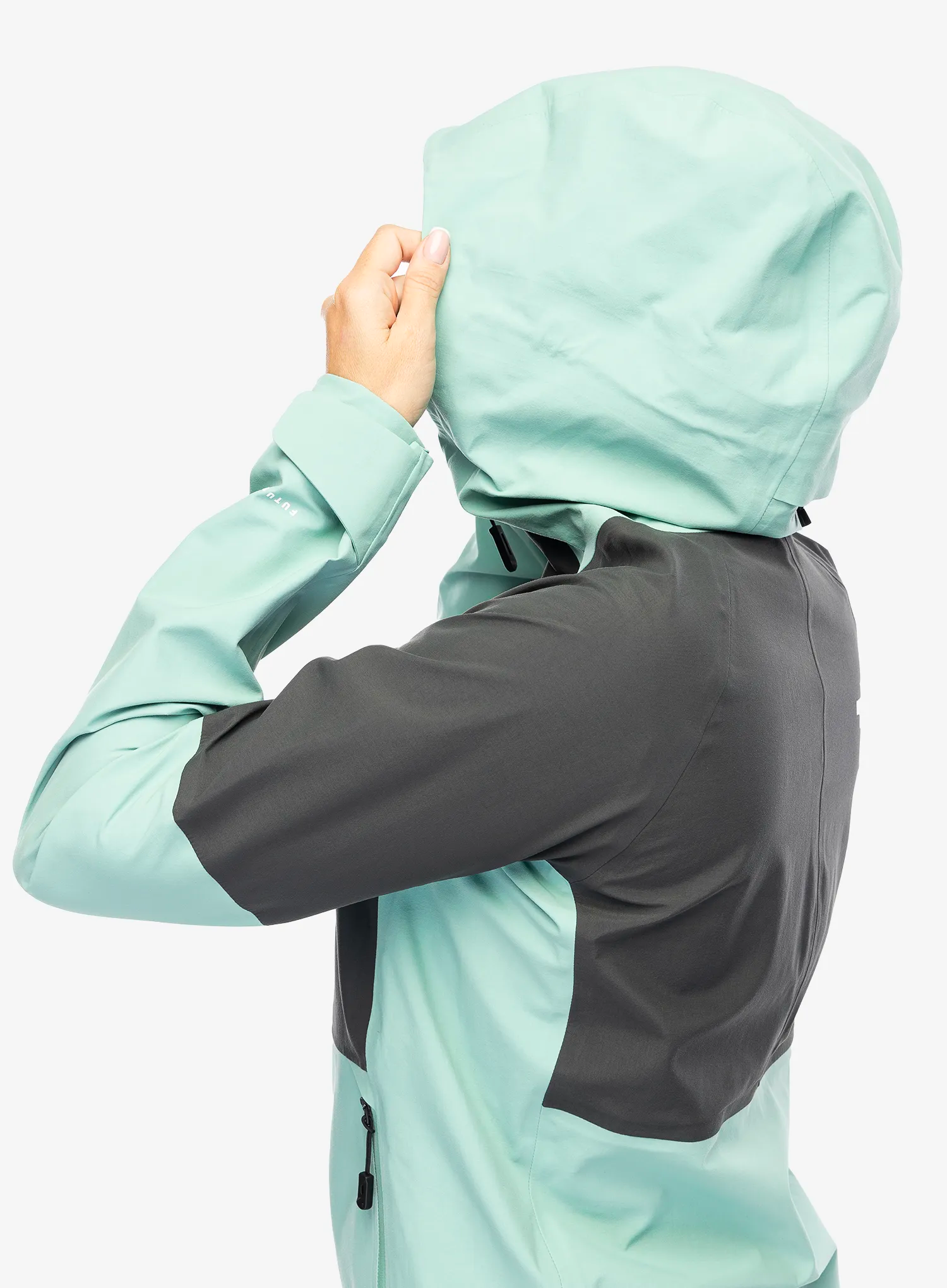 Dámská bunda na hory The North Face Jazzi FUTURELIGHT Jacket - wasabi/asphalt grey