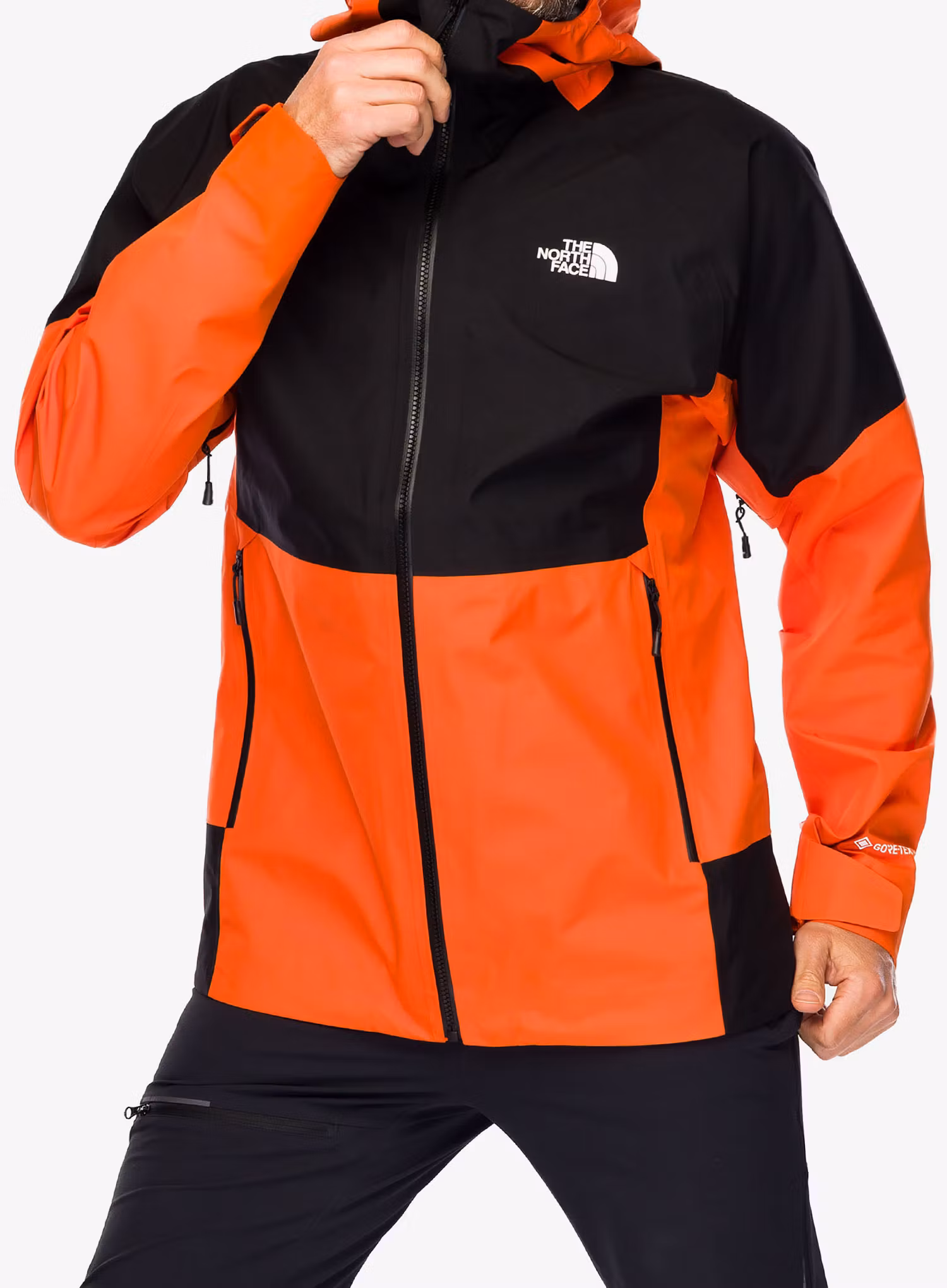 Membránová bunda The North Face Jazzi GTX Jacket - red orange/tnf black
