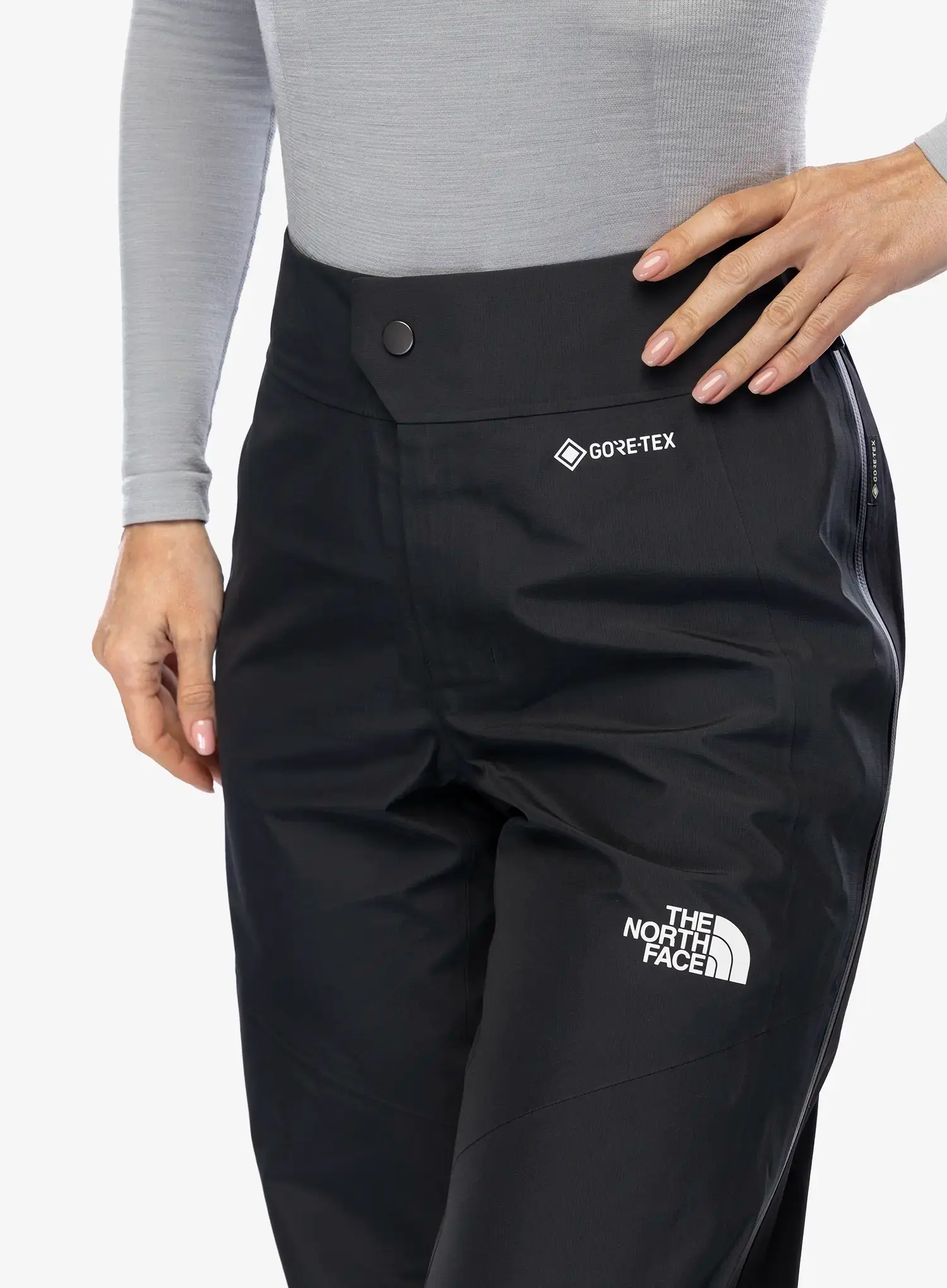 GORE TEX kalhoty dámské The North Face Jazzi GTX Pant - asphalt grey/tnf black
