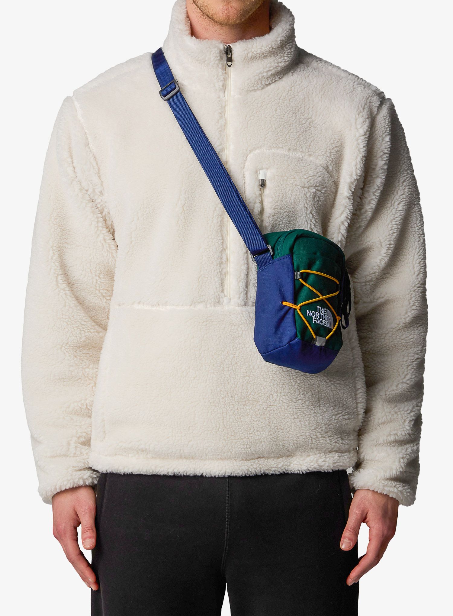 Kapsička na krk The North Face Jester Crossbody - hunter green/eagle blue