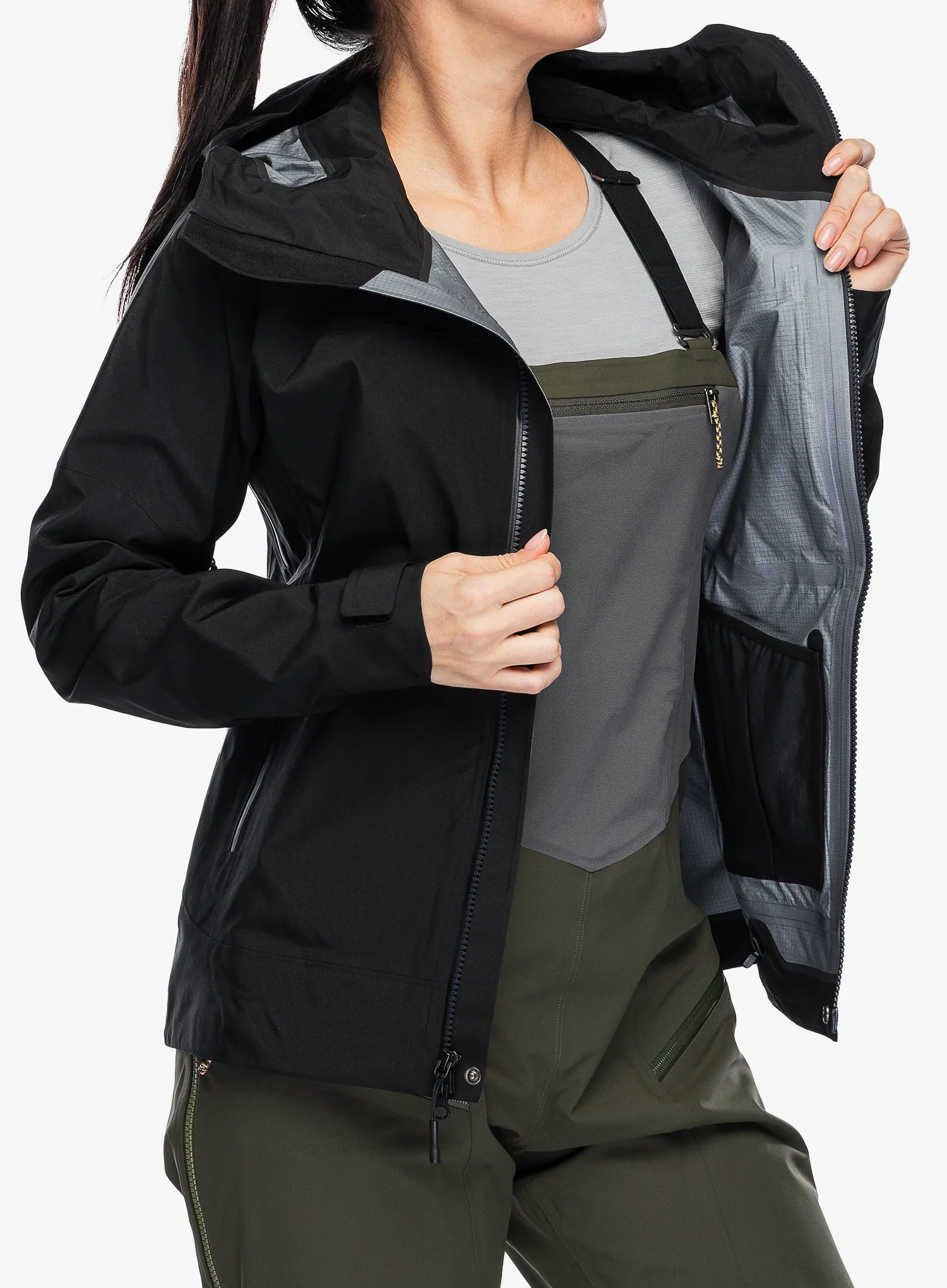 GORE TEX bunda dámská The North Face Kandersteg GTX Pro Jacket - tnf black/tnf black