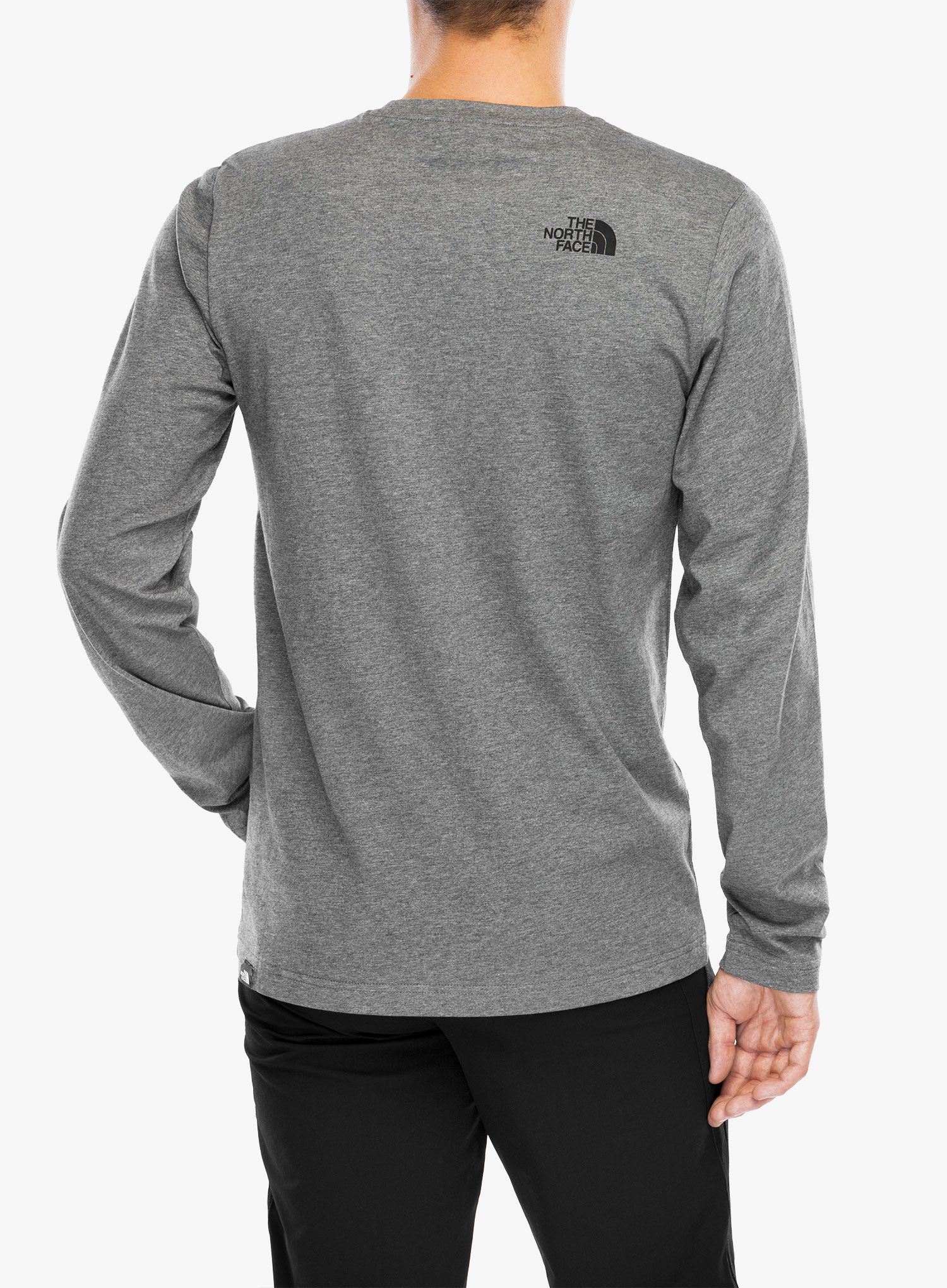 Tričko s dlouhým rukávem The North Face  L/S Simple Dome Tee - tnf medium grey heather