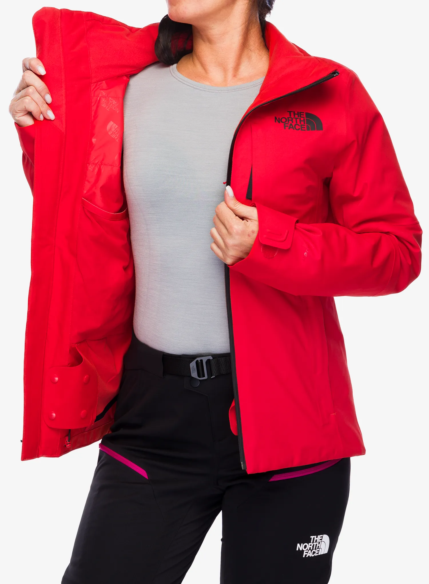 Dámská lyžařská bunda The North Face Lenado Jacket - fiery red