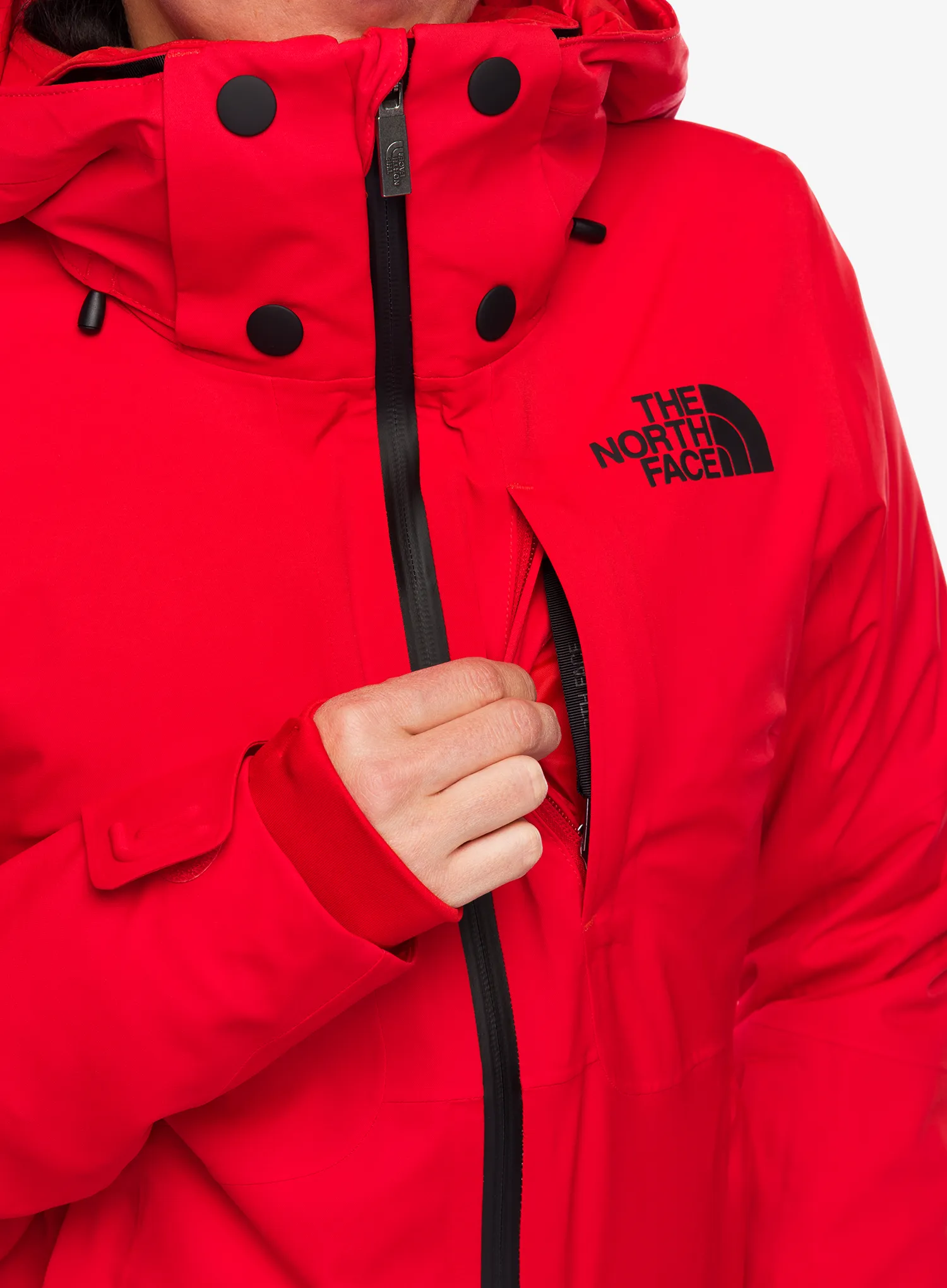 Dámská lyžařská bunda The North Face Lenado Jacket - fiery red