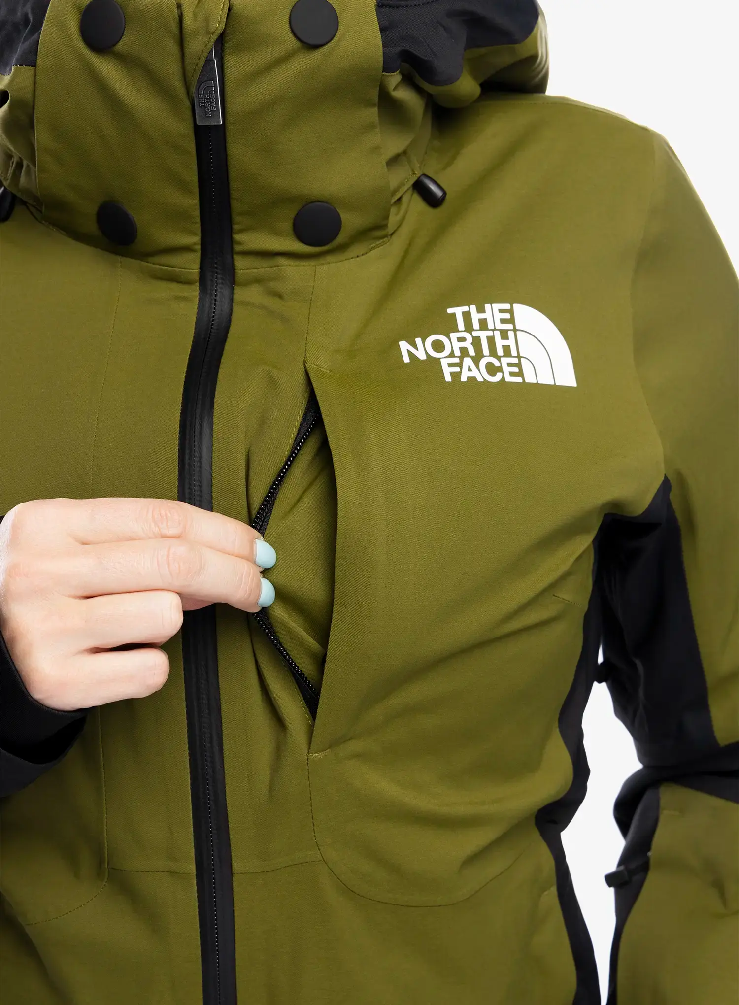 Dámská lyžařská bunda The North Face Lenado Jacket - forest olive/tnf black
