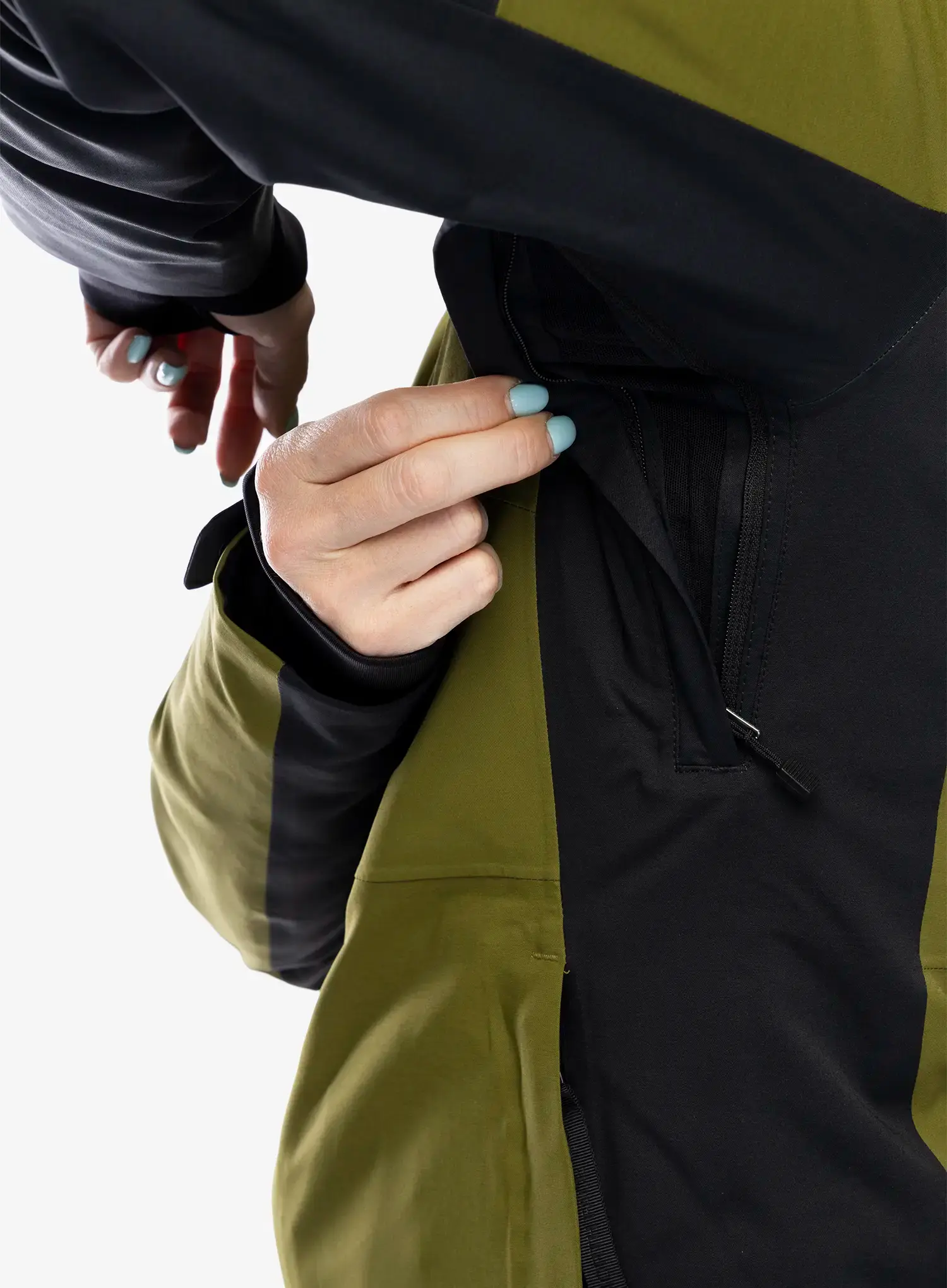 Dámská lyžařská bunda The North Face Lenado Jacket - forest olive/tnf black