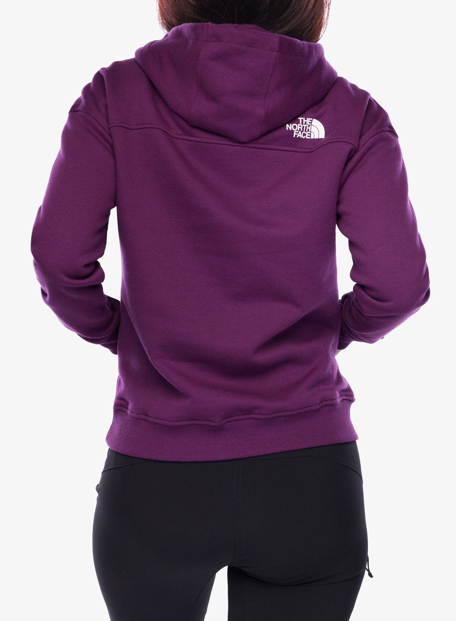 Dámská mikina s kapucí The North Face Light Drew Peak Hoodie - black currant