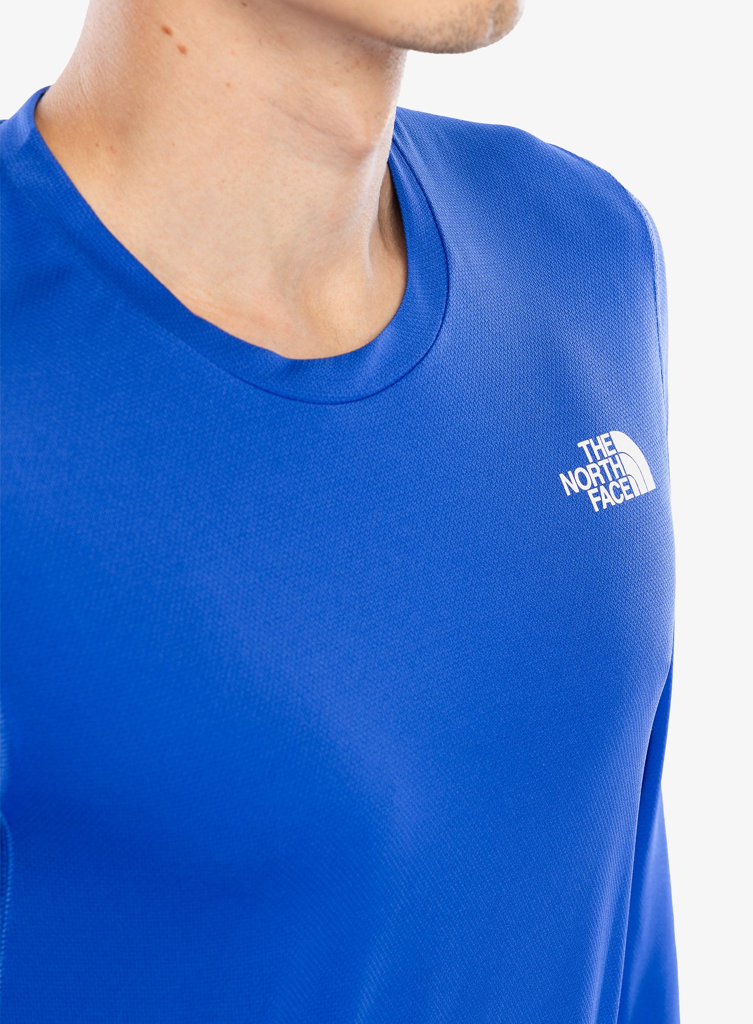 Mikina na běhání The North Face Lightbright L/S Tee - tnf blue