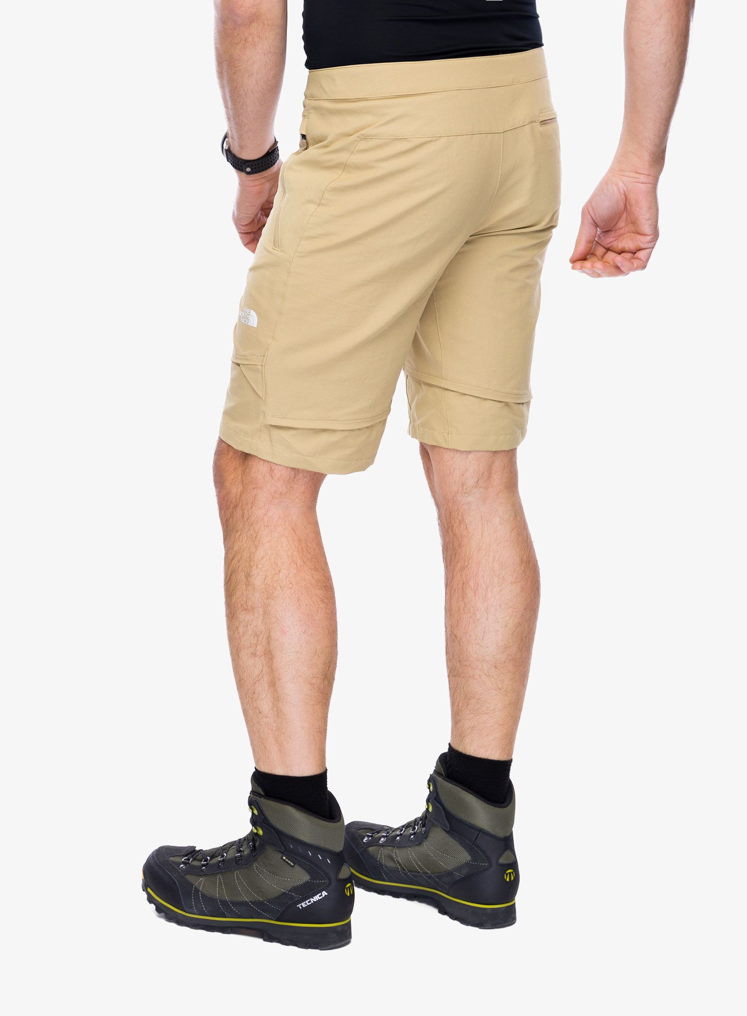 Turistické kalhoty The North Face Lightning Convertible Pant - khaki stone