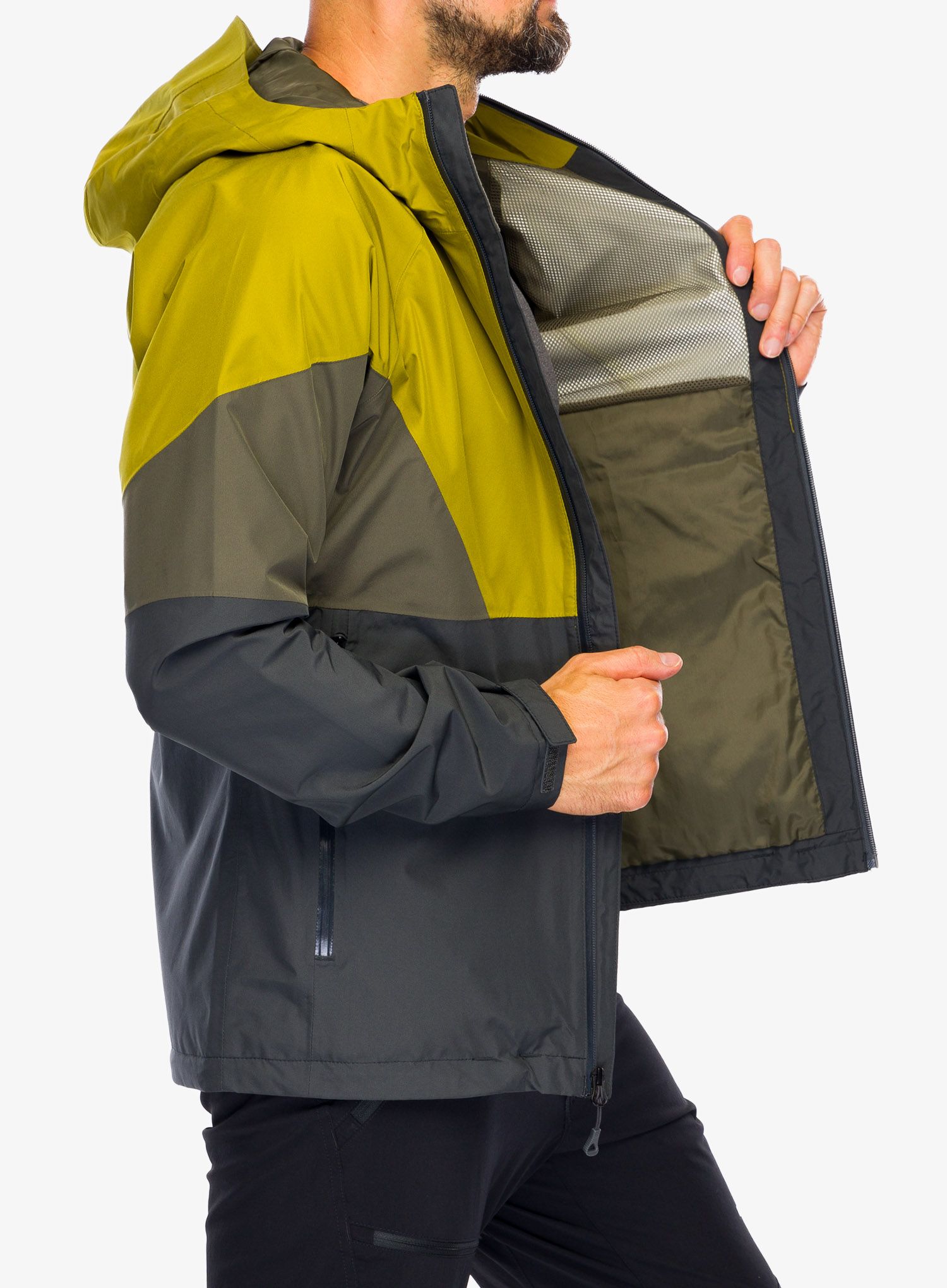 Pánská bunda The North Face Lightning Jacket - grey/green